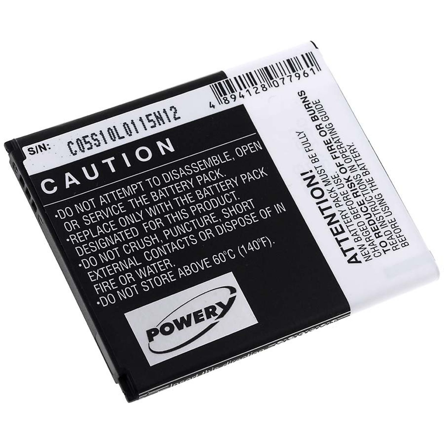 Acumulator compatibil Samsung Galaxy Ace 3 / GT-S7270/ model B100AE fotografia produsului