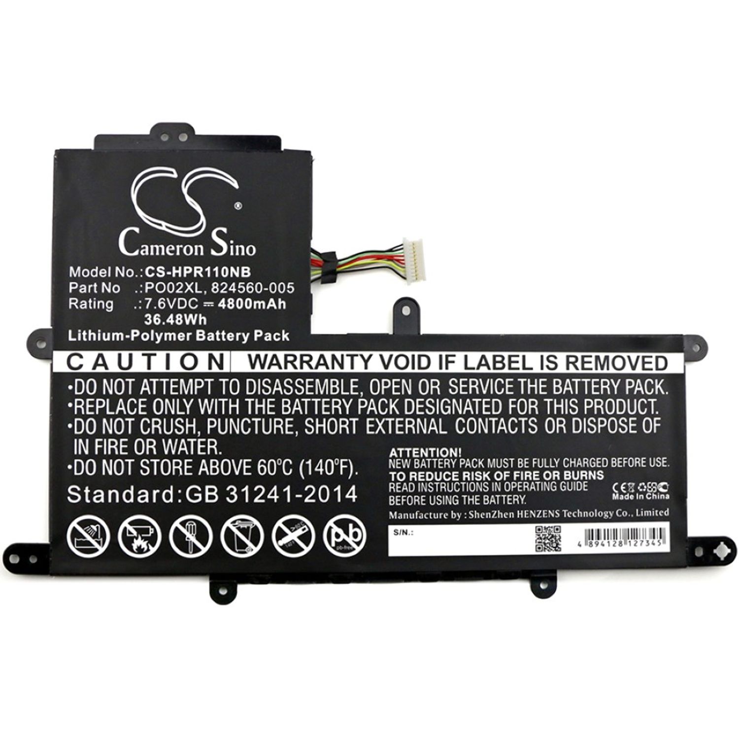 Acumulator compatibil HP Stream 11-R / model HSTNN-DB-G fotografia produsului