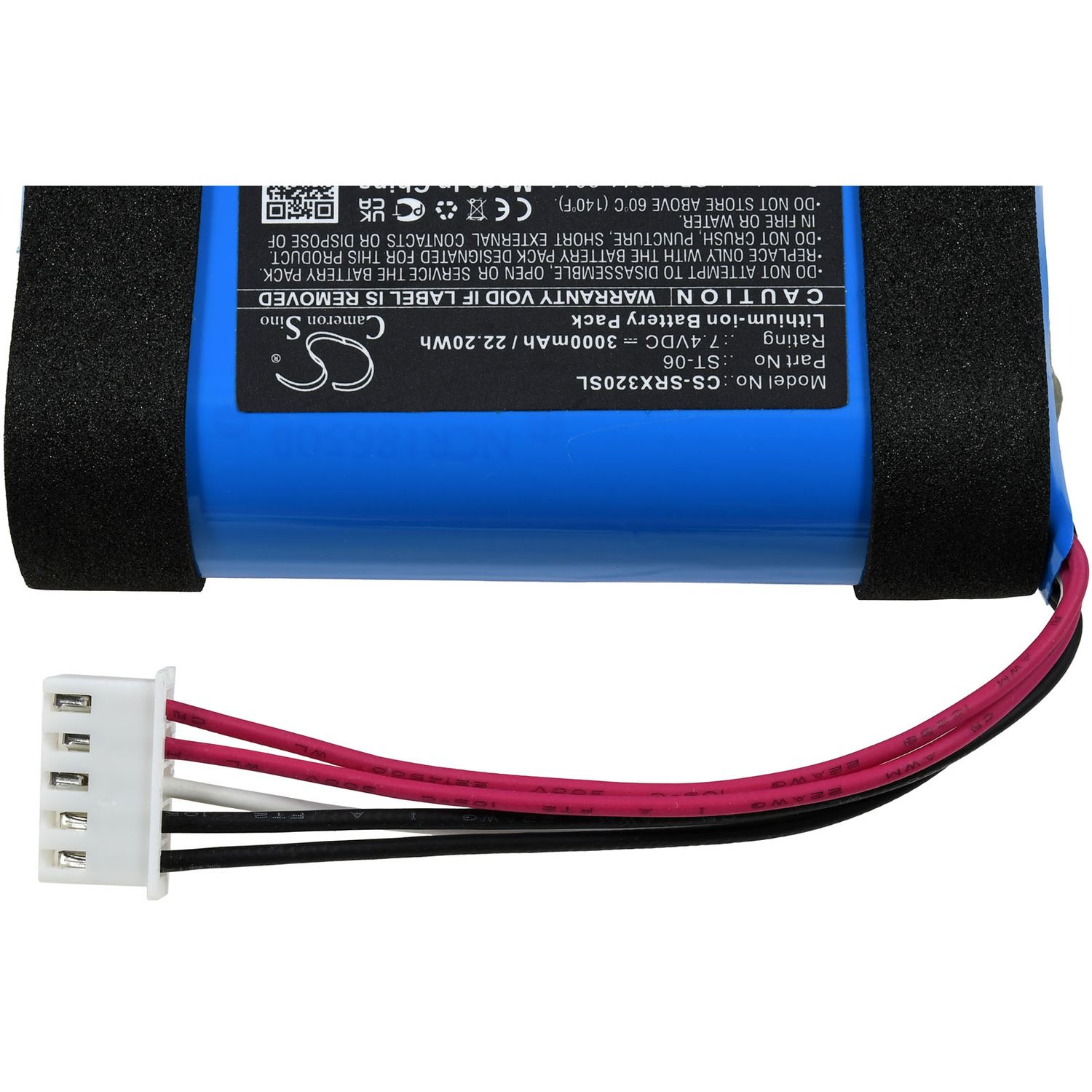 Acumulator compatibil Sony SRS-XB31, model ST-06 fotografia produsului View 3 L