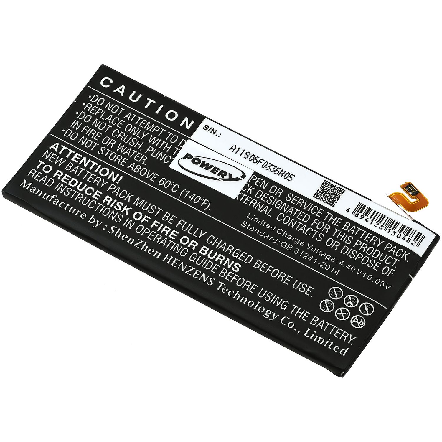 Acumulator compatibil Samsung Galaxy A8 2016 / SM-A810F/DS / model EB-BA810ABE fotografia produsului View 2 L