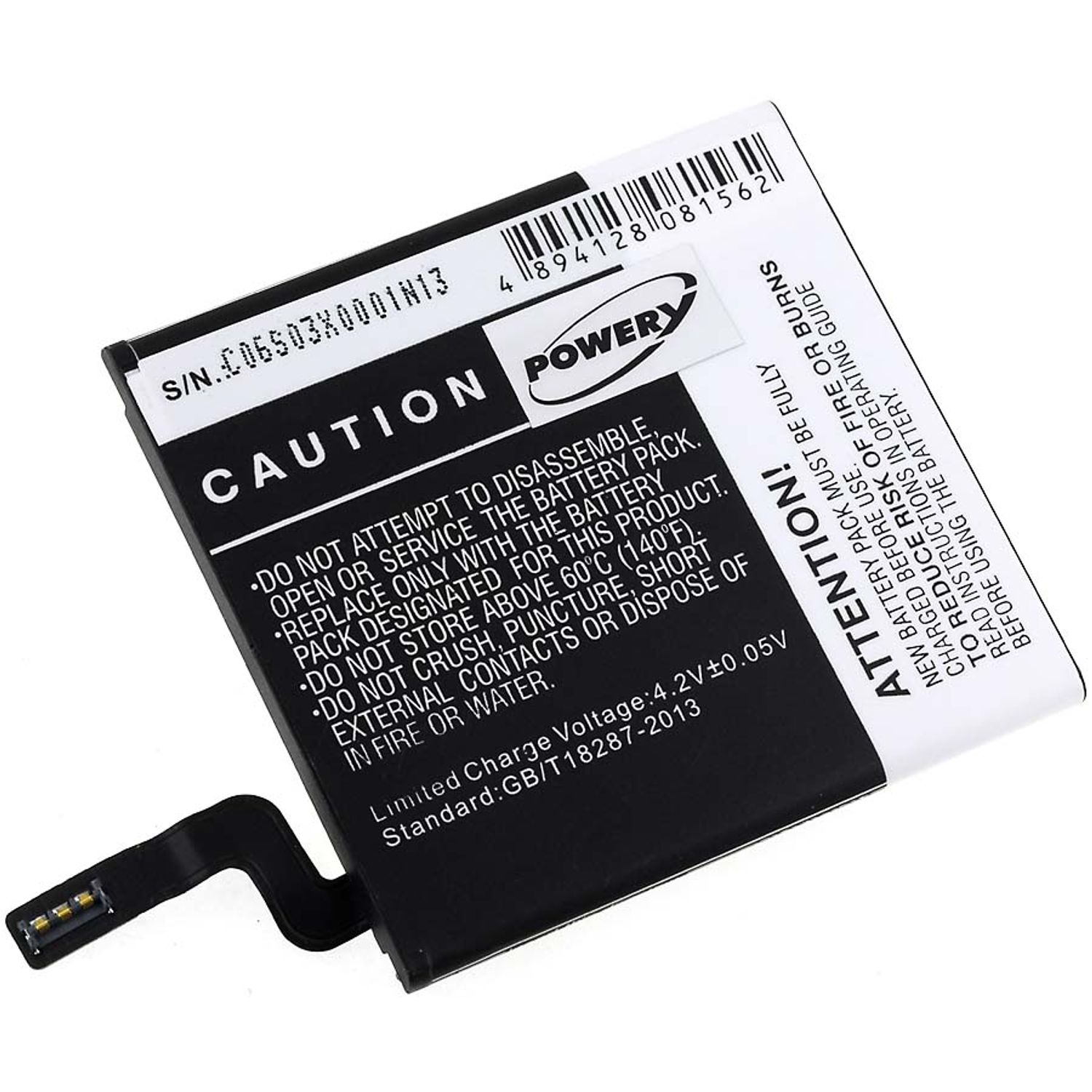 Acumulator compatibil Nokia Lumia 720 / model BP-4GWA fotografia produsului
