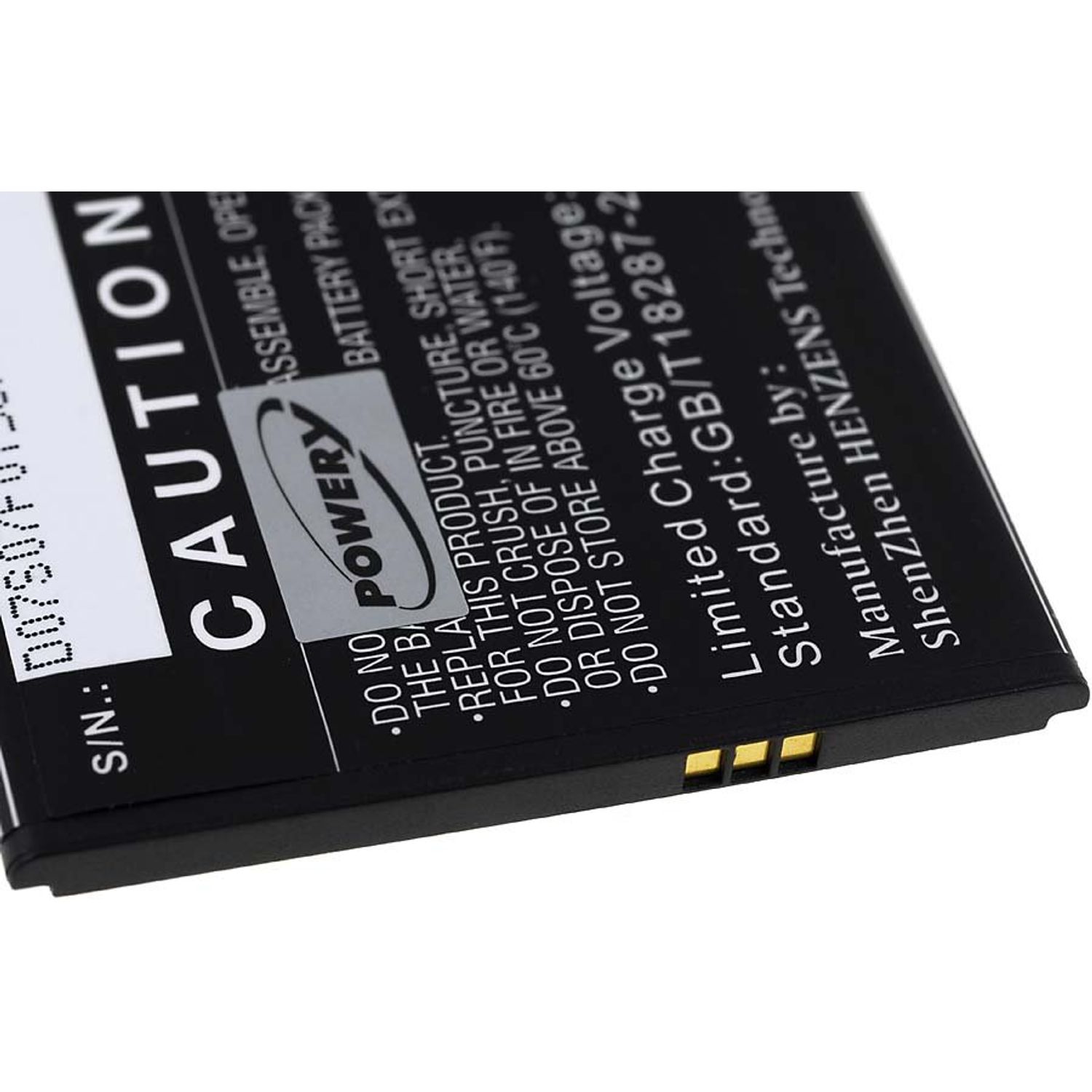Acumulator compatibil Mobistel Cynus T7 / model BTY26186 2600mAh fotografia produsului View 3 L