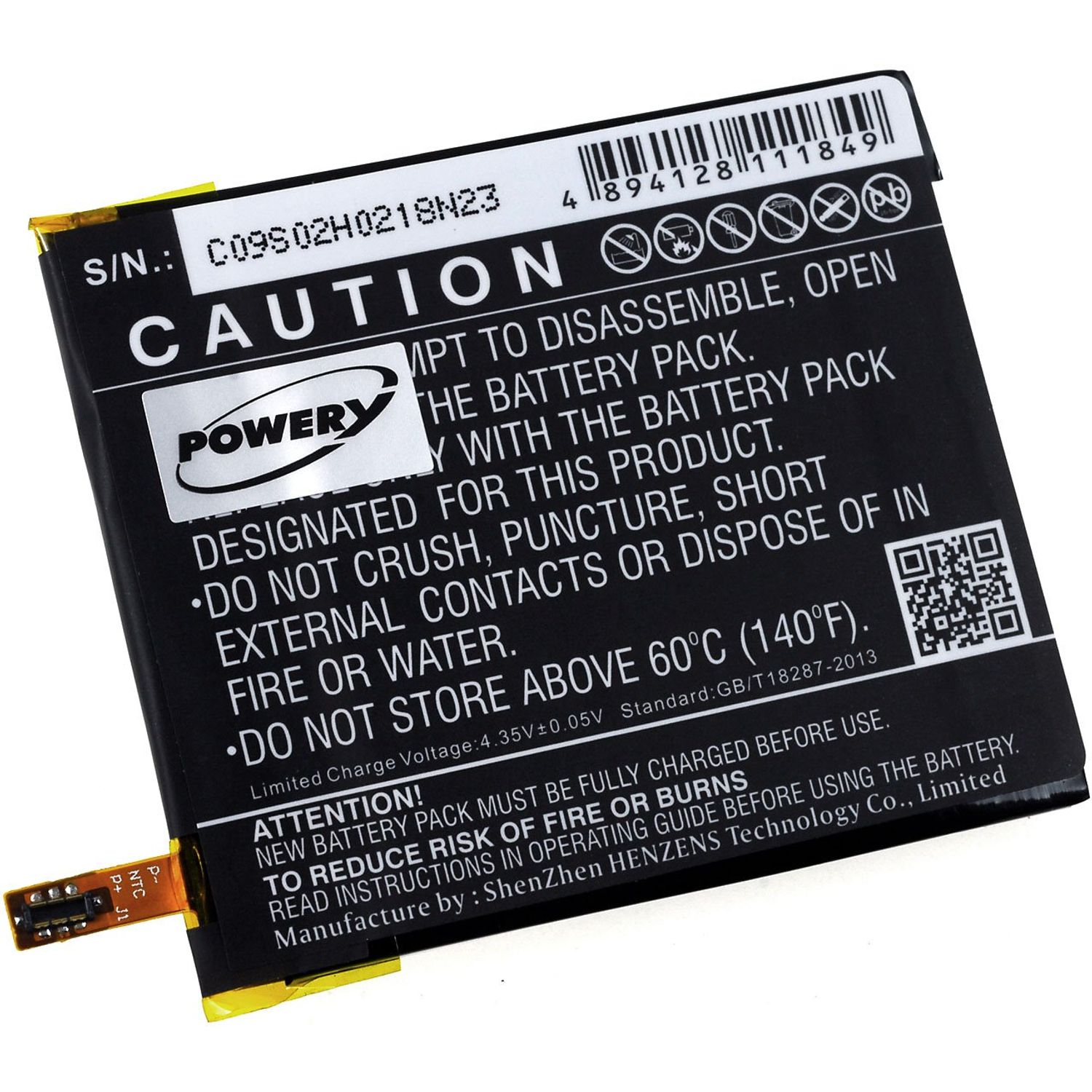 Acumulator compatibil Wiko Highway / model TLN14H22 fotografia produsului