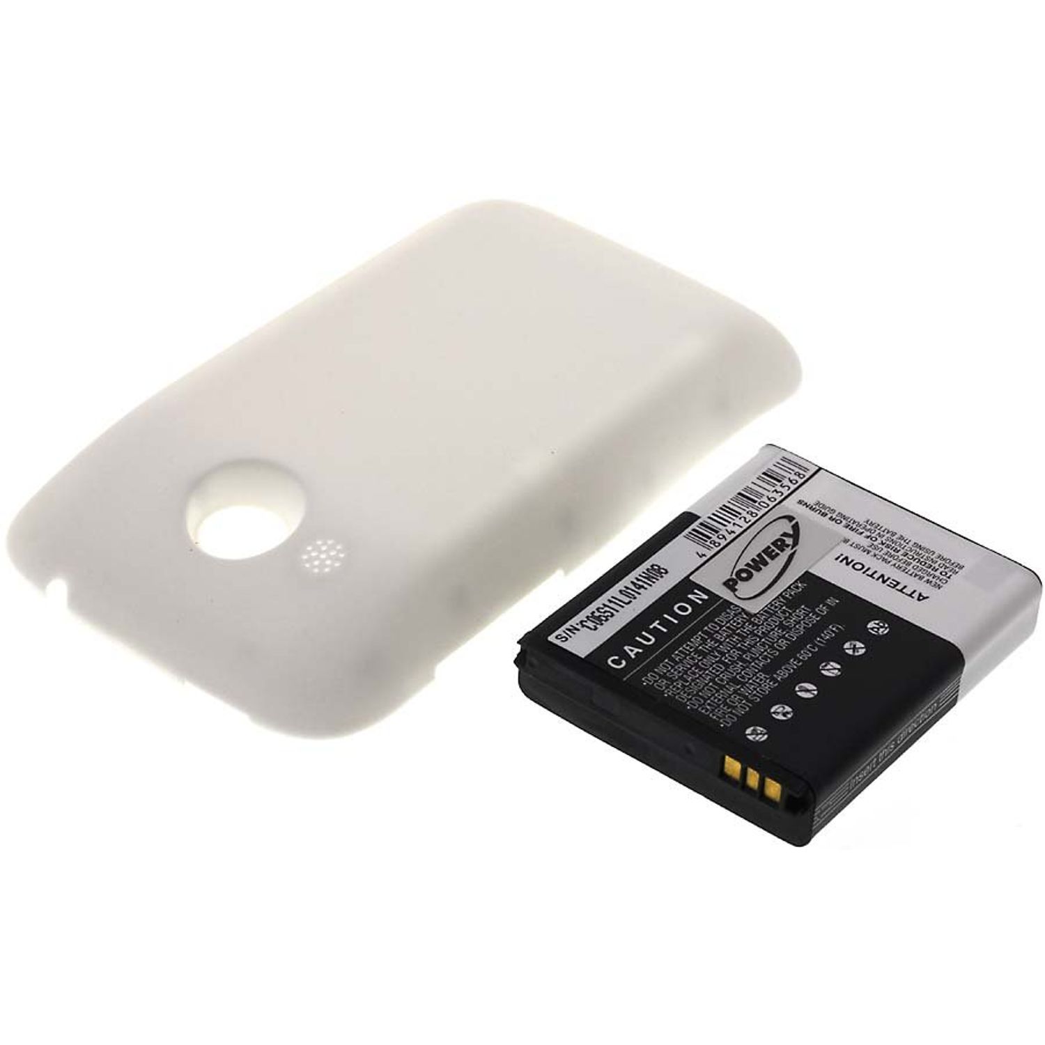Acumulator compatibil HTC A320E / model BA S850 alb 2200mAh fotografia produsului