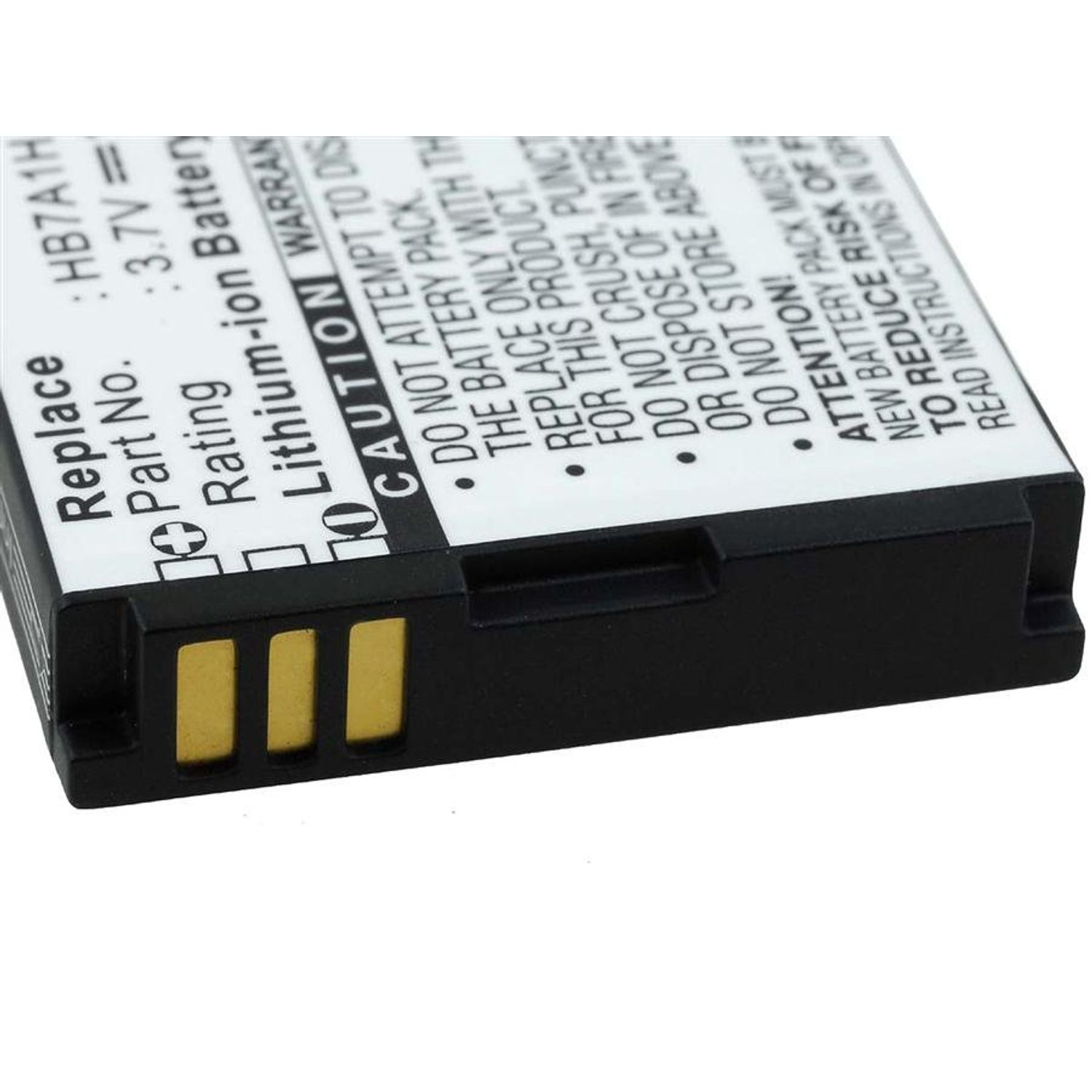 Acumulator compatibil Huawei R201 / model HB7A1H fotografia produsului View 3 L