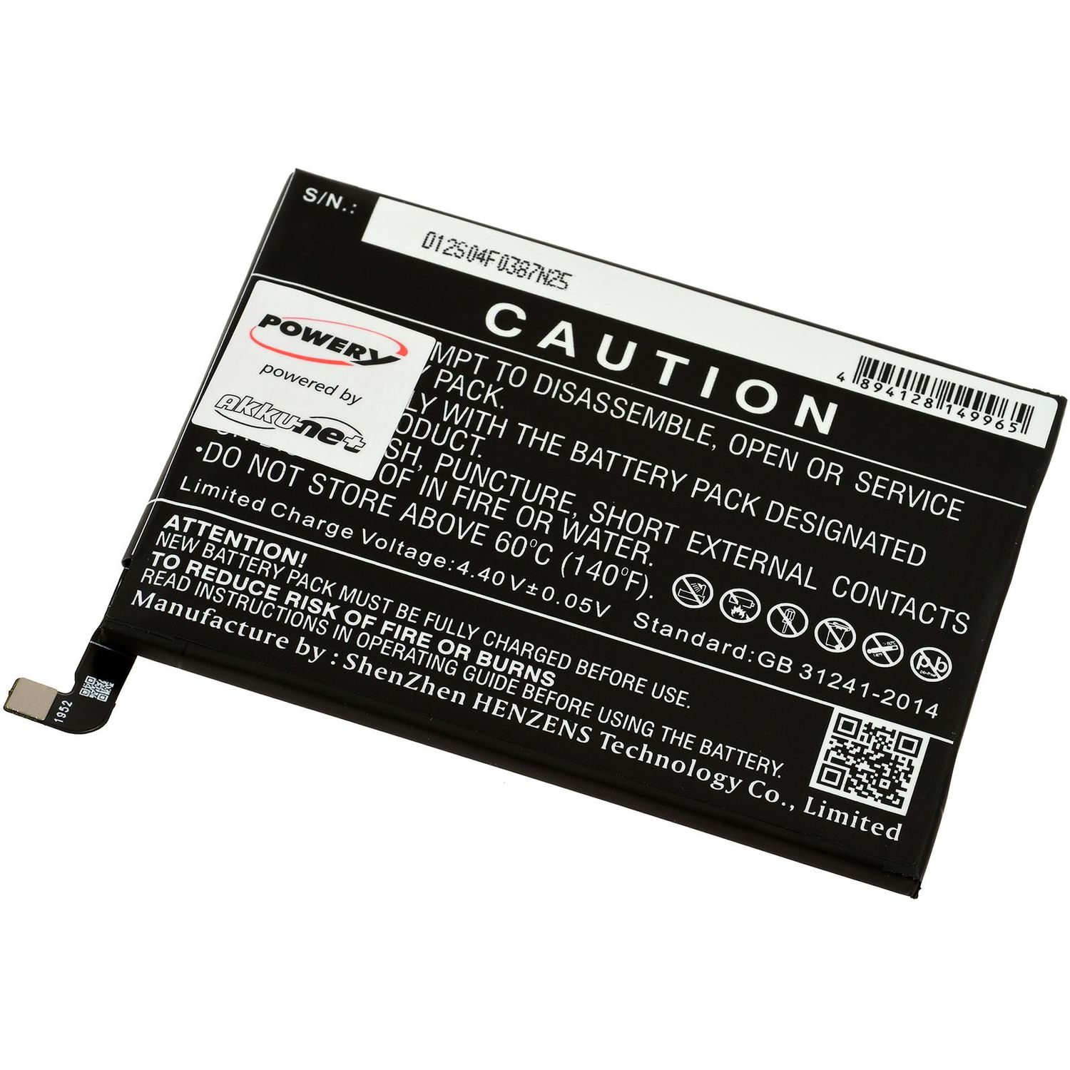 Acumulator compatibilHuawei Honor View 30 Pro, OXF-AL10, model HB446589ECW fotografia produsului View 2 L