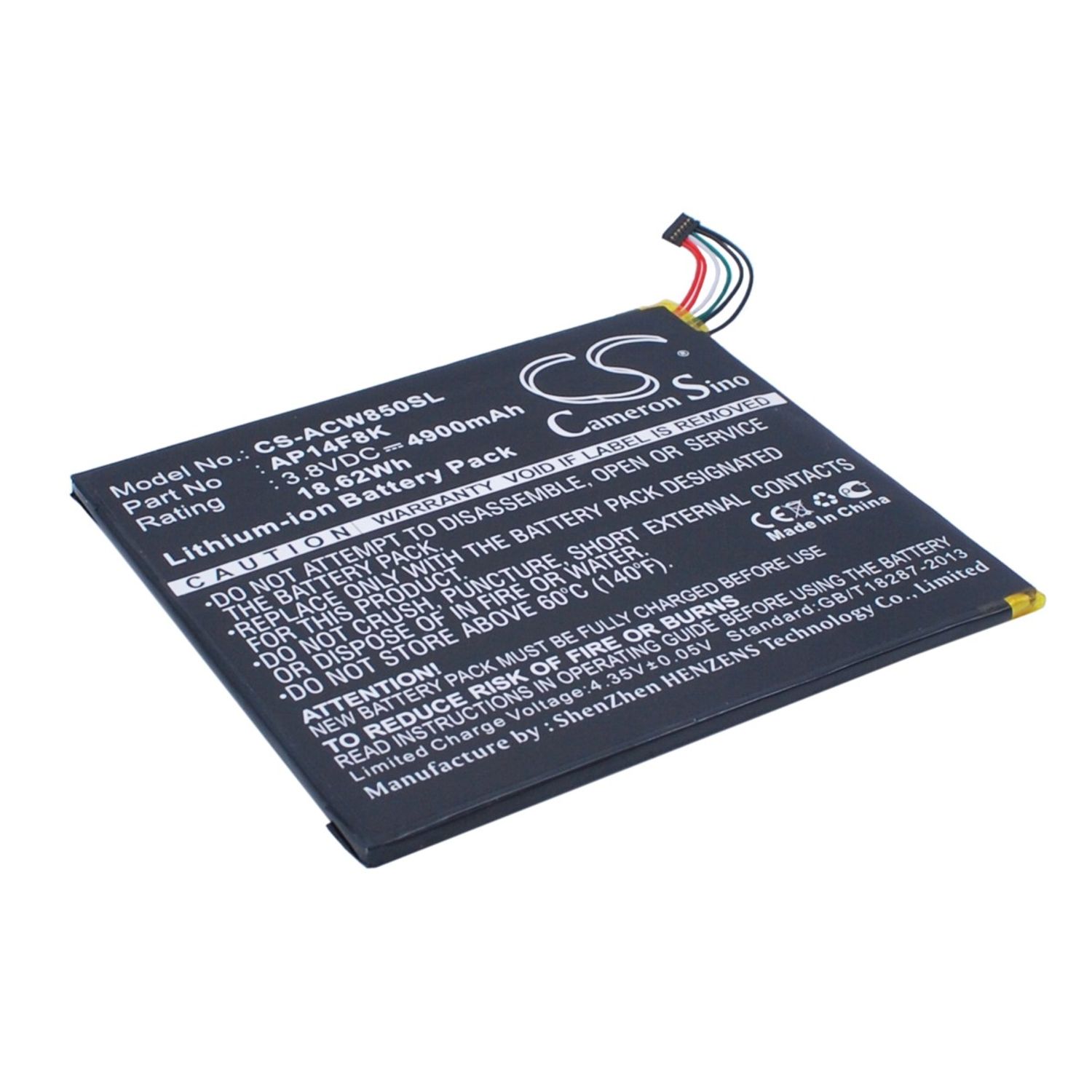 Acumulator compatibil Acer Iconia One 8 / Iconia Tab A1-850 / model AP14F8K fotografia produsului