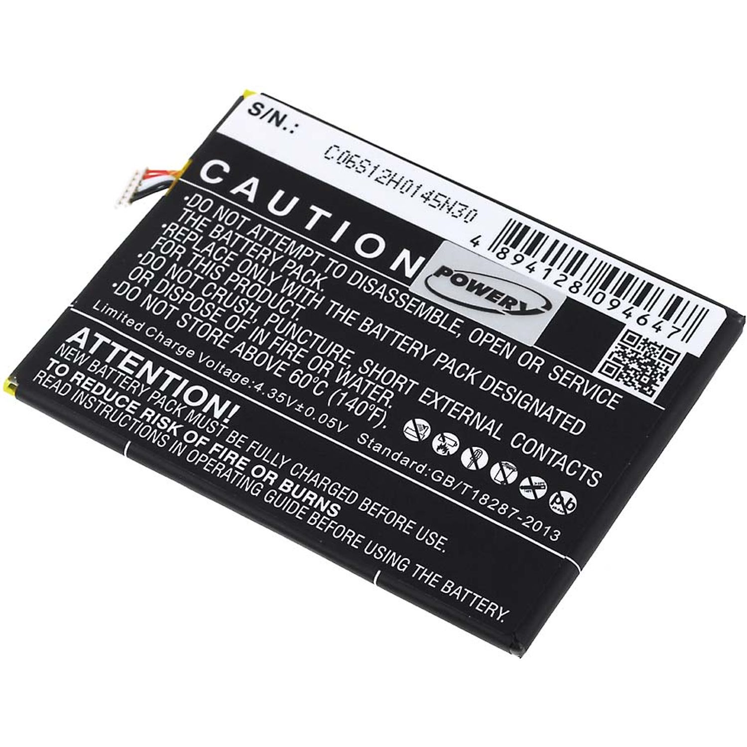 Acumulator compatibil Gigabyte Gsmart Guru G1 / model HD336283LV fotografia produsului View 2 L