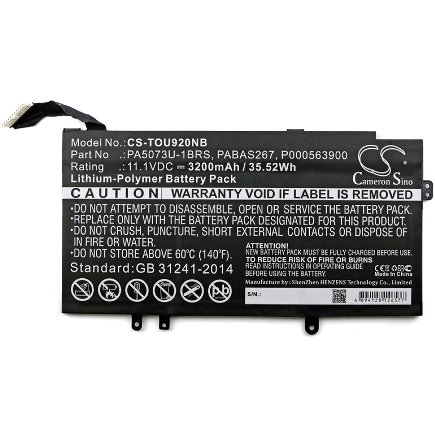 Acumulator compatibil Toshiba Satellite U920t / model PA5073U-1BRS fotografia produsului