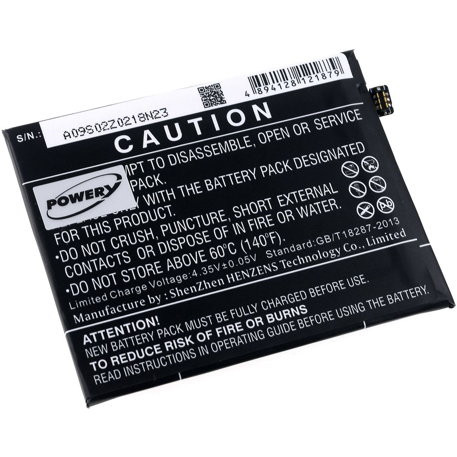 Acumulator compatibil OnePlus A3000 / model BLP613 fotografia produsului