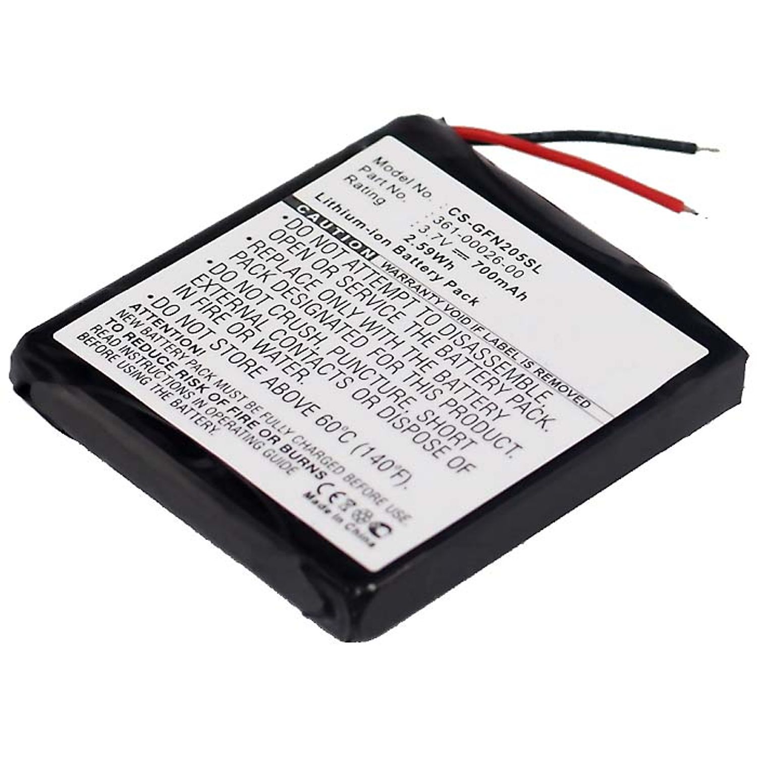 Acumulator compatibil Garmin Forerunner 205 fotografia produsului