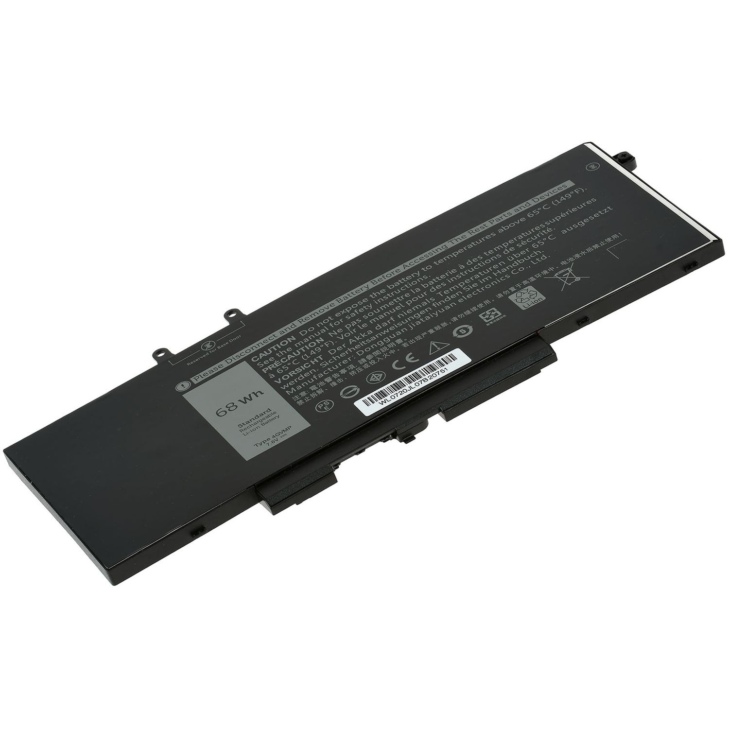 Acumulator compatibil Dell Precision 3540 seria, model 4GVMP fotografia produsului