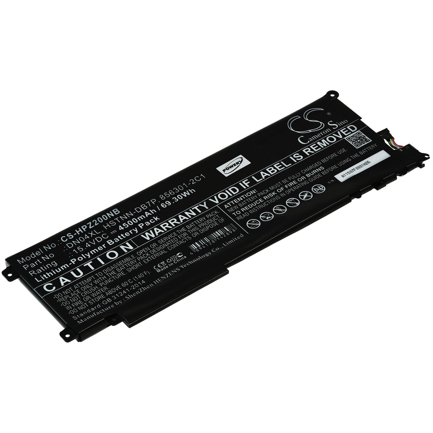 Acumulator compatibil HP Zbook x2 / Zbook x2 G4 / model DN04XL fotografia produsului