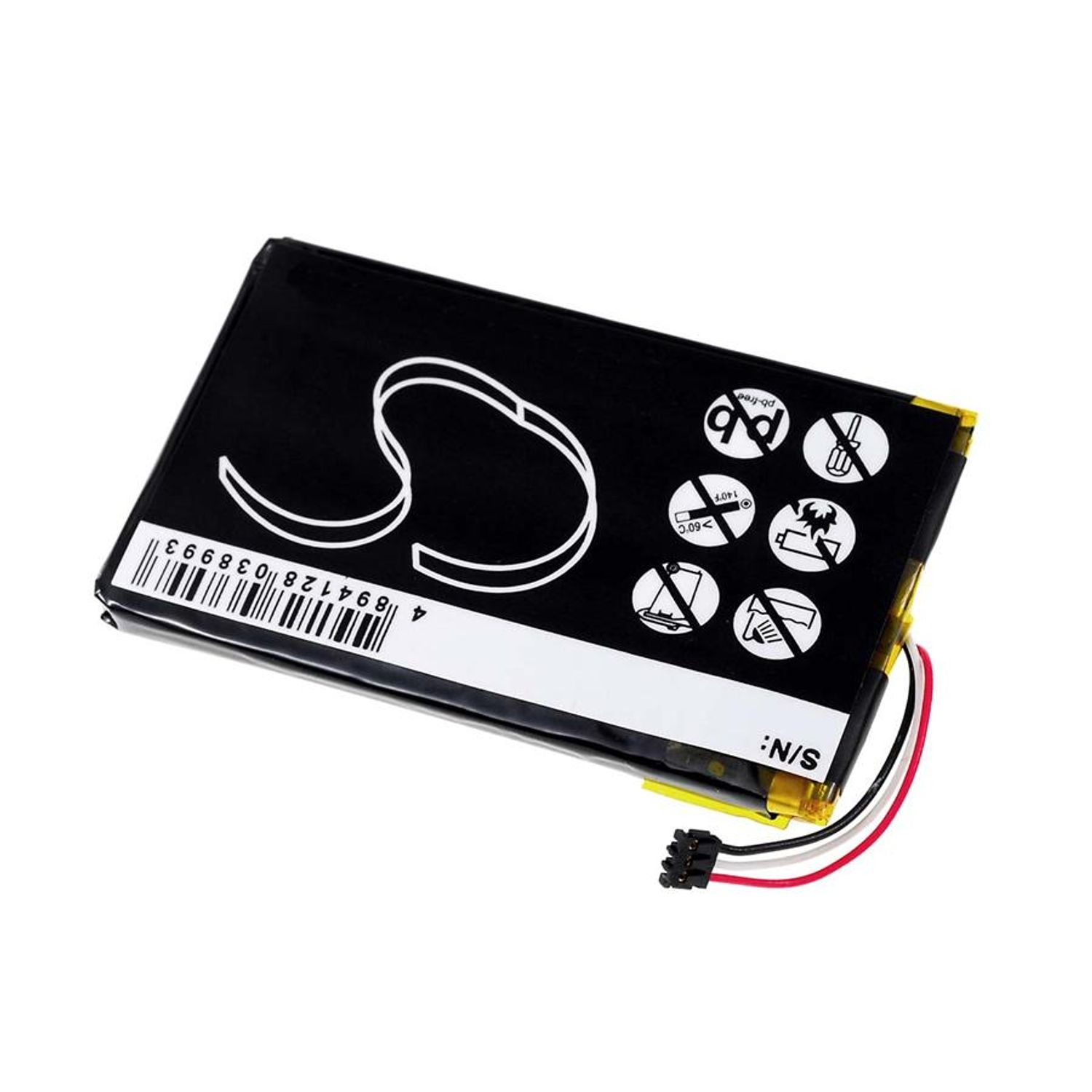 Acumulator compatibil Navigon 40 Easy/ 40 Plus/ 40 Premium/ model 384.00035.005 fotografia produsului View 2 L