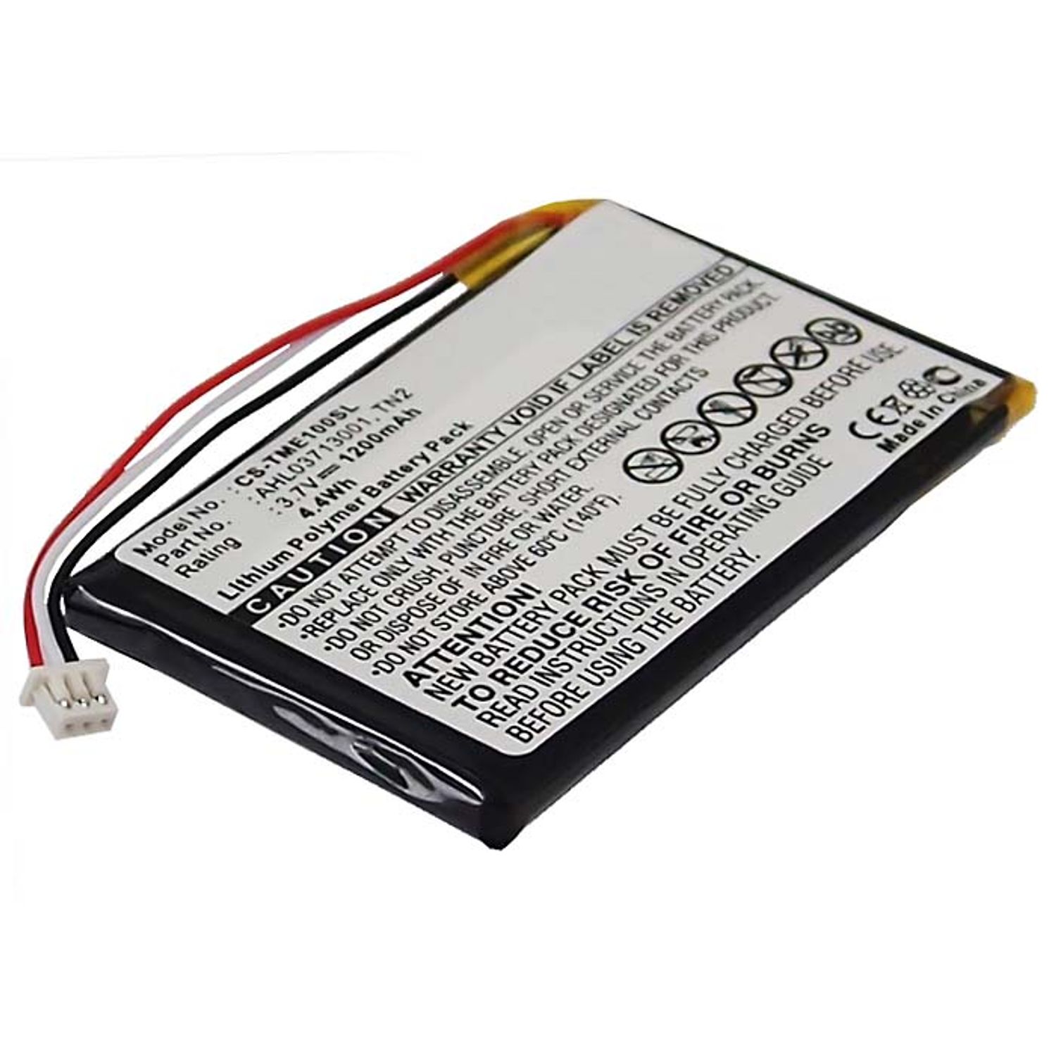Acumulator compatibil TomTom TNS410 / model TN2 fotografia produsului View 2 L