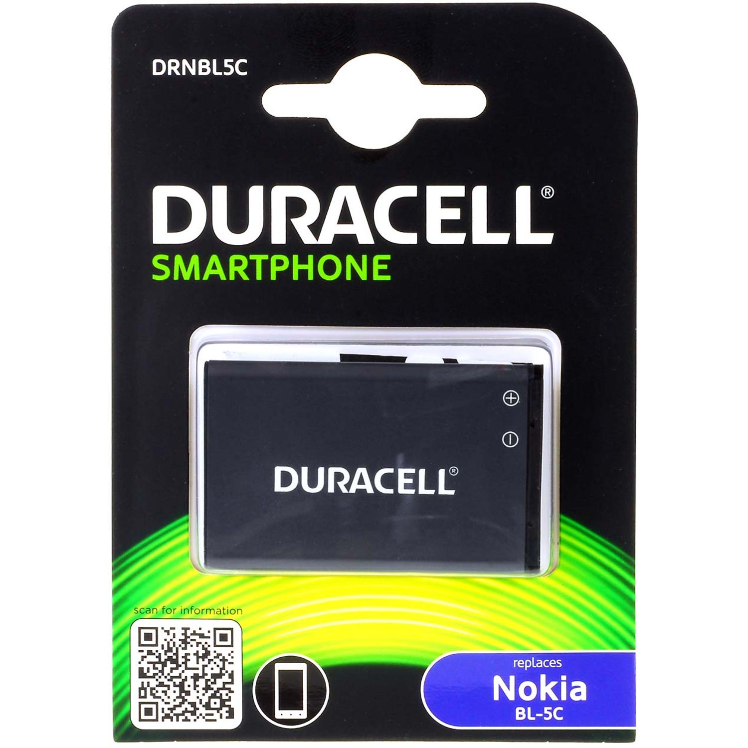 Acumulator original Duracell Nokia 3650 / model BL-5C fotografia produsului
