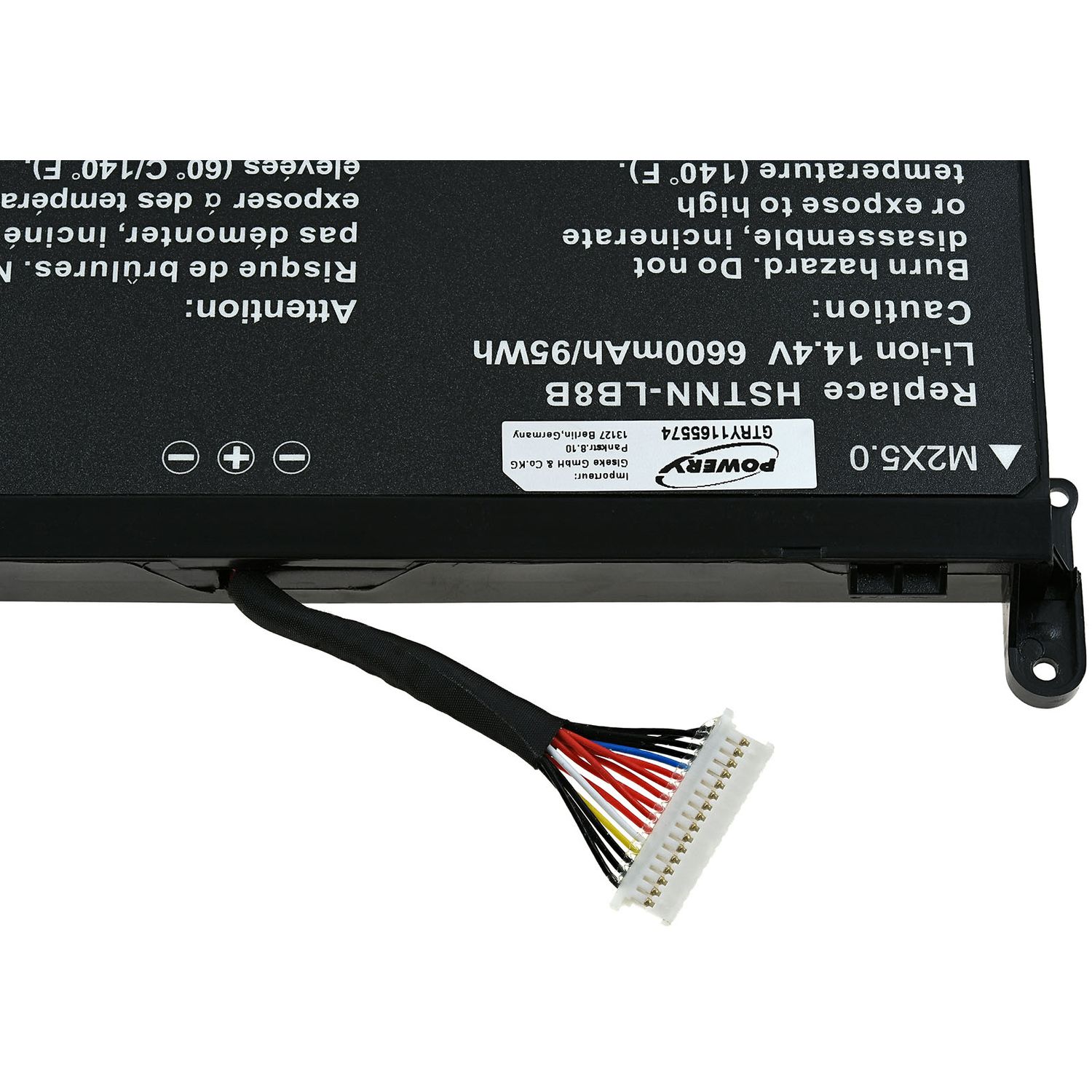 Bestome Akku Für HP Omen 17 - 14.4V 86Wh Ersatzakku Kompatibel Mit 17-AN013TX Etc.