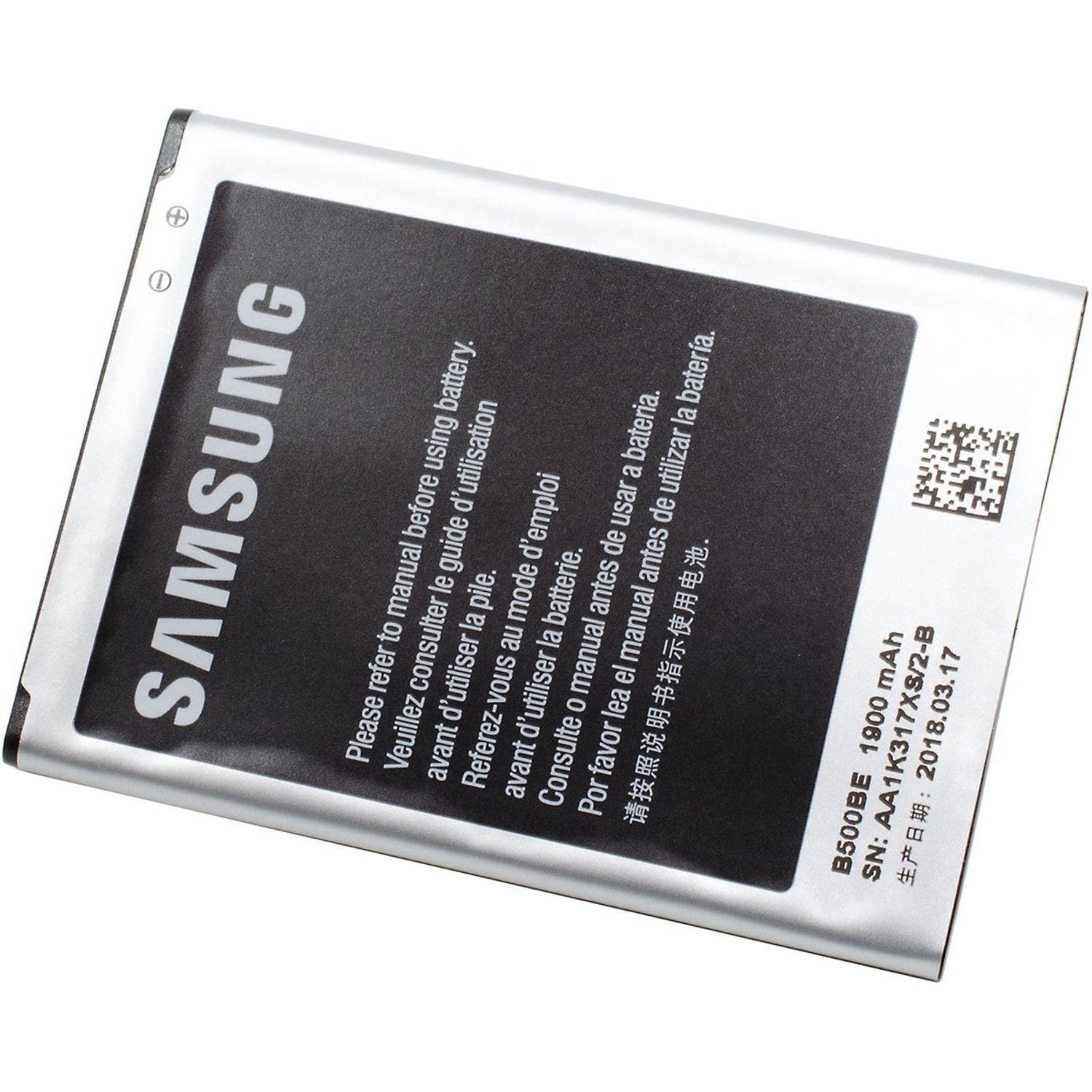 Acumulator original Samsung Galaxy S4 mini / GT-I9190 / model B500BE fotografia produsului