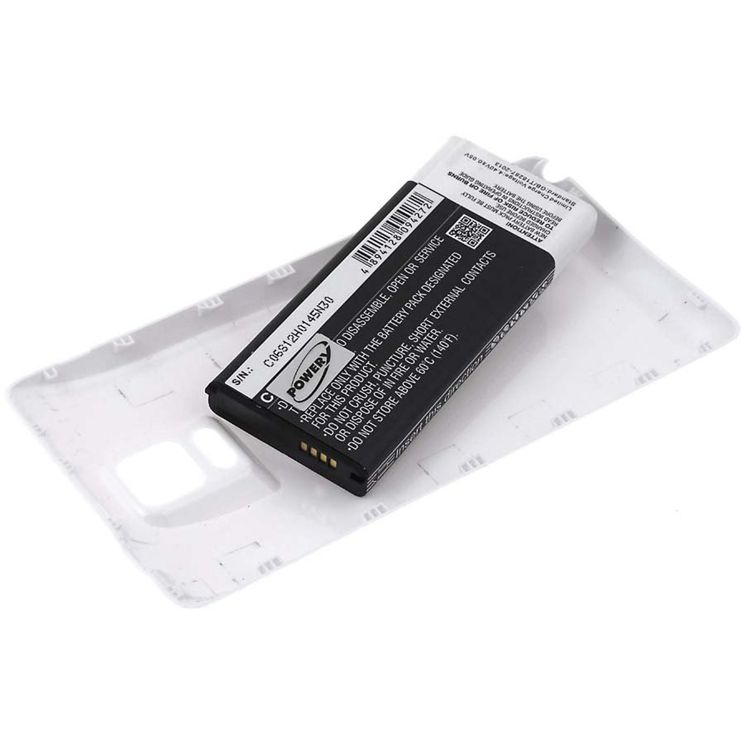 Acumulator compatibil Samsung Galaxy Note 4 / SM-N910 / model EB-BN910BBE 6400mAh alb fotografia produsului View 2 L