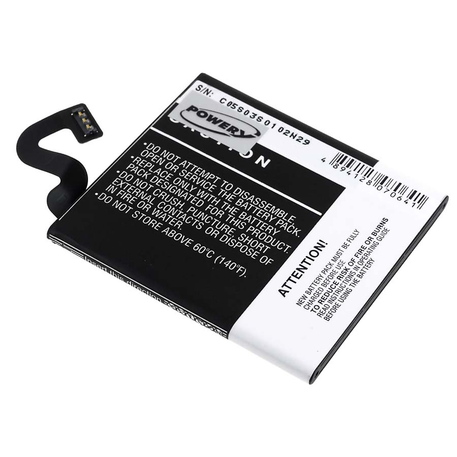 Acumulator compatibil Nokia Lumia 920 / model BP-4GW fotografia produsului View 2 L