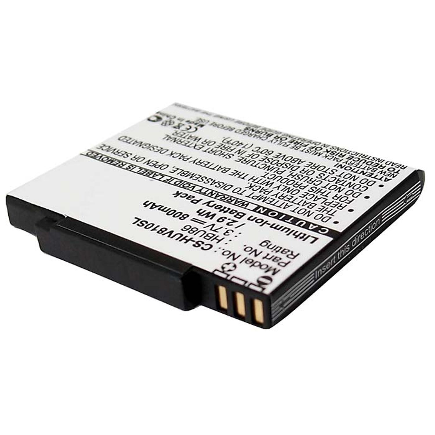 Acumulator compatibil Huawei V810 / model HBU86 fotografia produsului