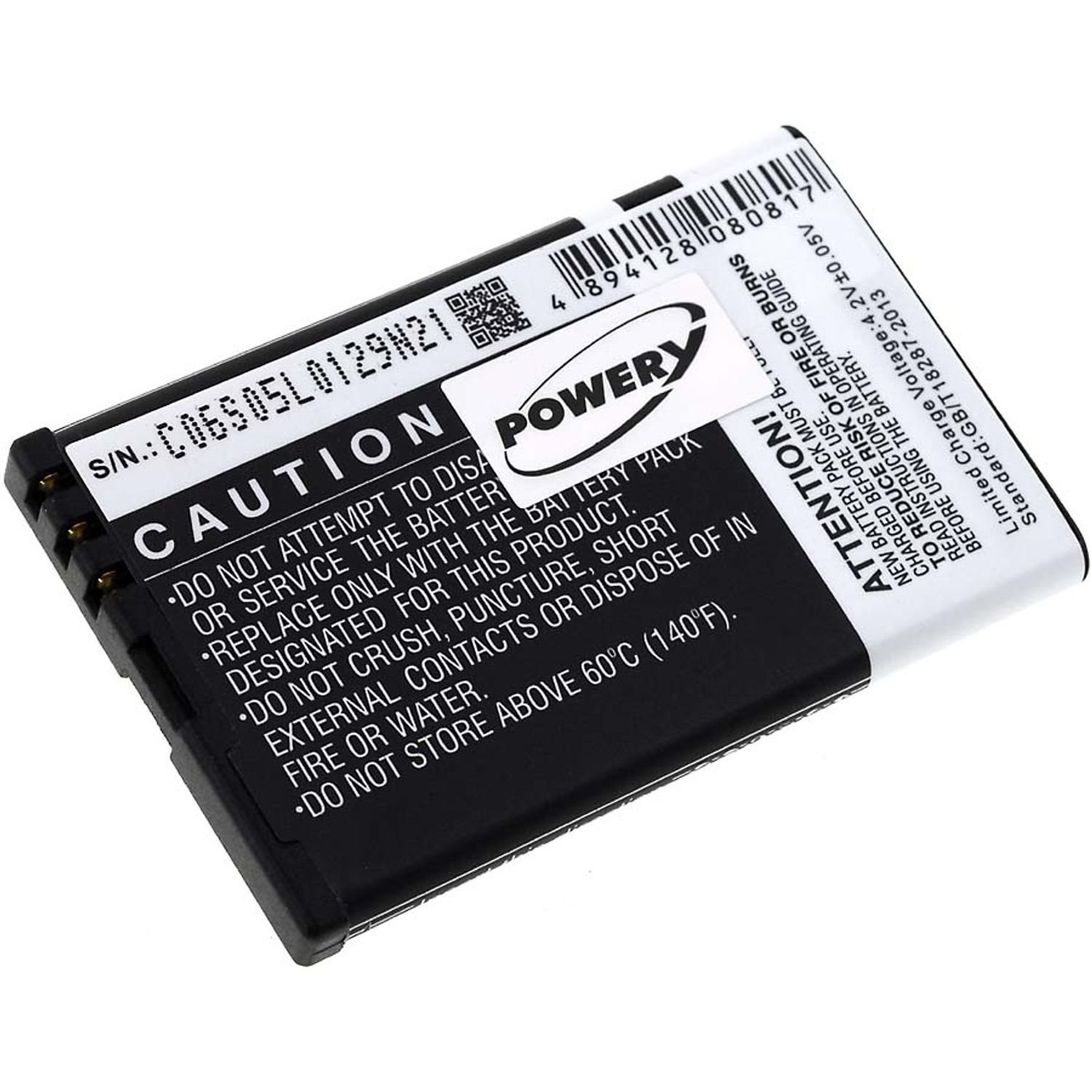 Acumulator compatibil Beafon S200 / model 5234551S1P fotografia produsului