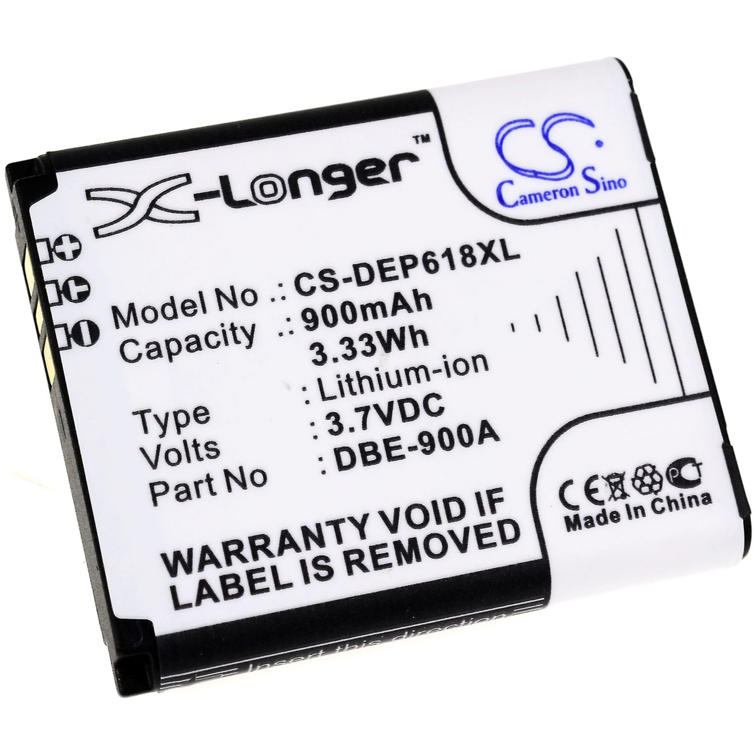 Acumulator compatibil Doro PhoneEasy 618 / model DBE-900A fotografia produsului