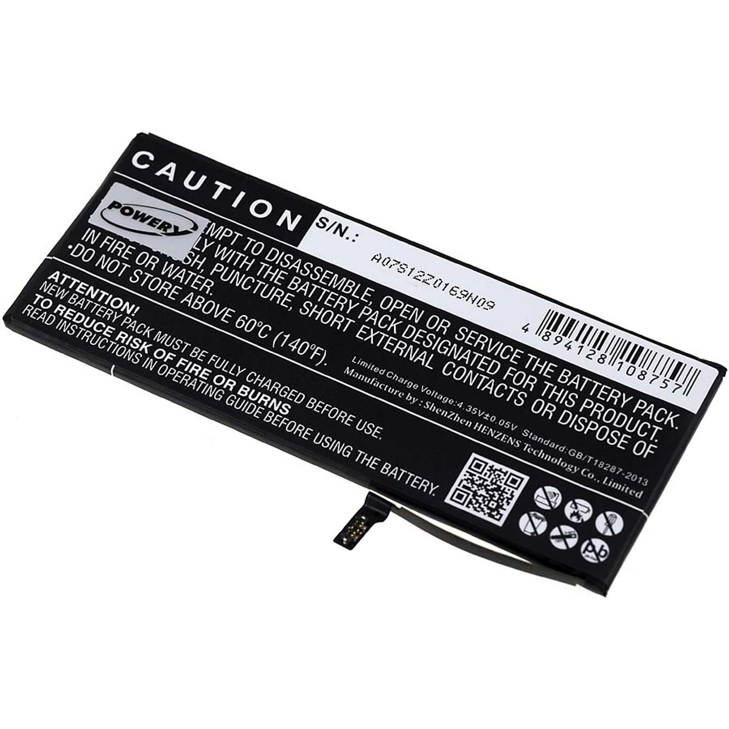 Acumulator compatibil Apple iPhone 6s Plus /model 616-00042 fotografia produsului View 2 L