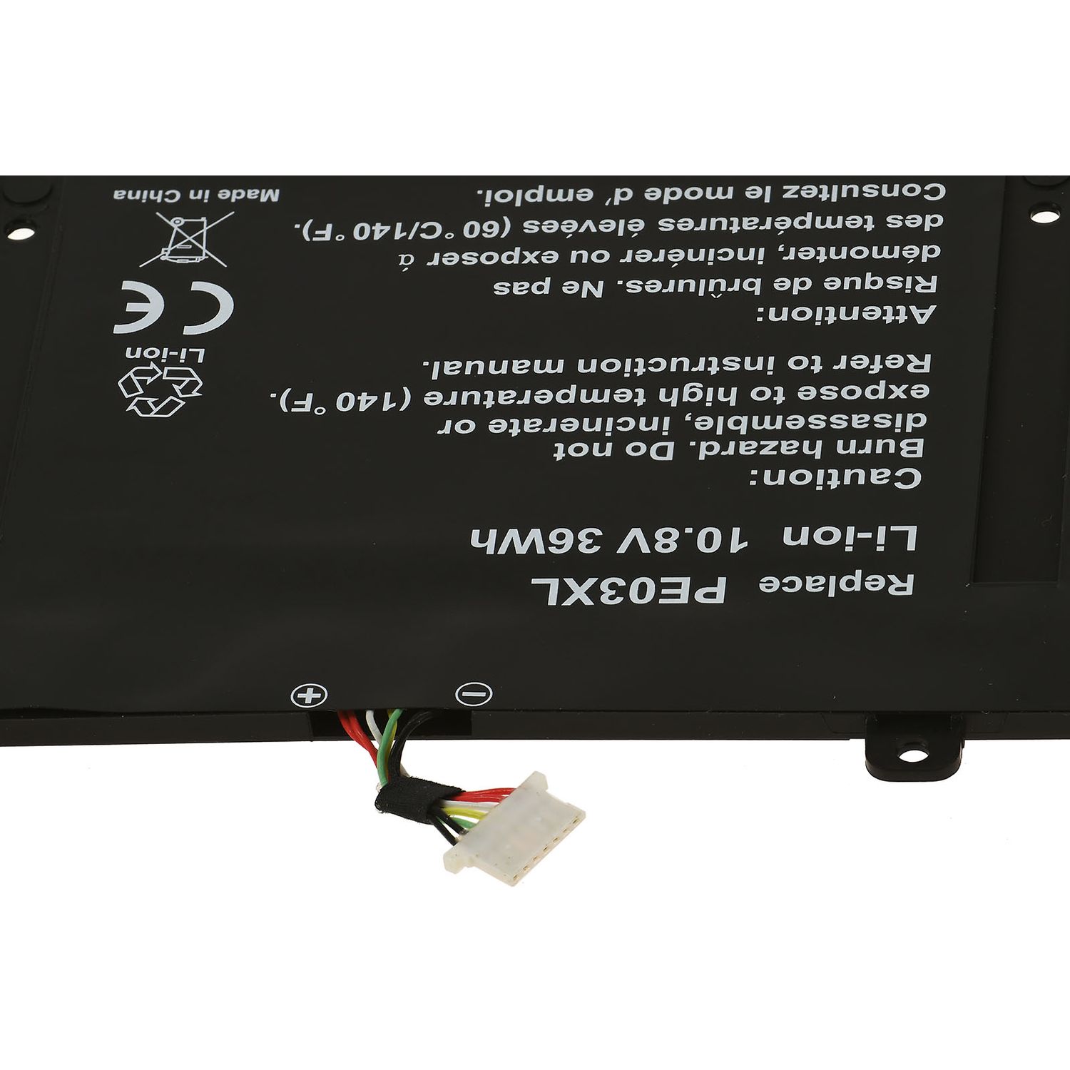Acumulator compatibil HP Chromebook 11 G3 / model PE03 fotografia produsului View 3 L