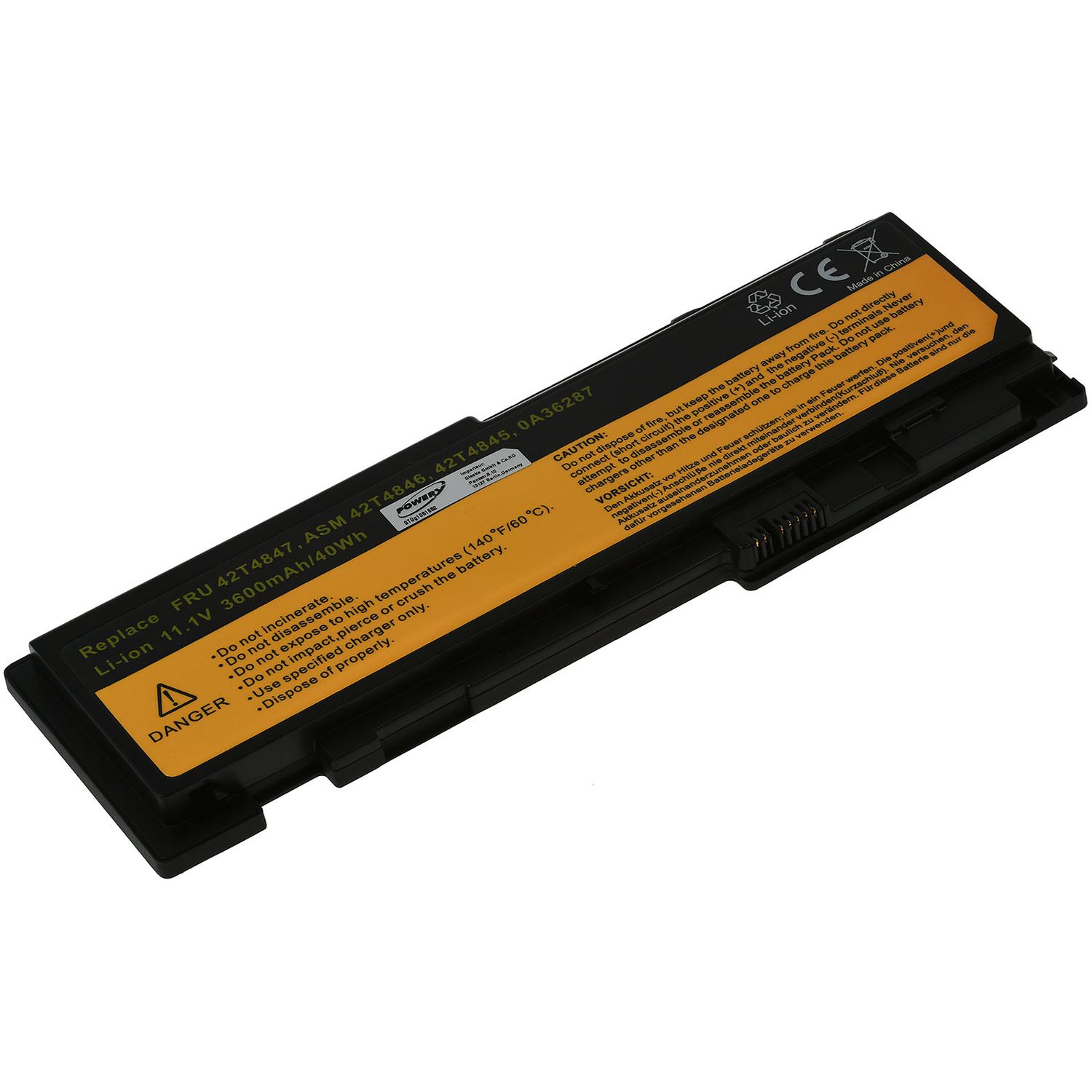 Acumulator compatibil Lenovo Thinkpad T420s seria fotografia produsului