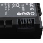 Acumulator compatibil Canon VIXIA HF G30 / model BP-828 2600mAh fotografia produsului View 3 S