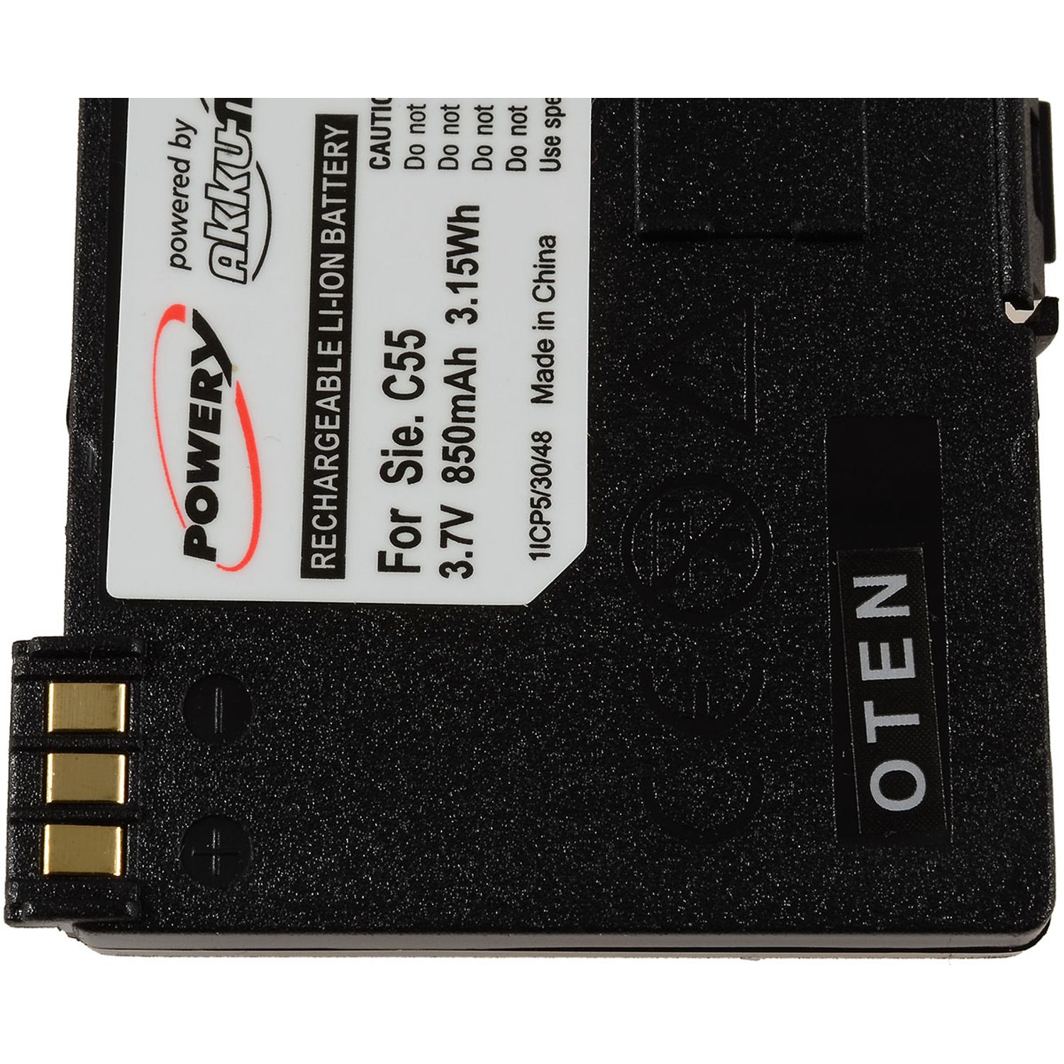 Acumulator compatibil Siemens C55/A55/A60/C60/M55/MC60/S55 fotografia produsului View 3 L