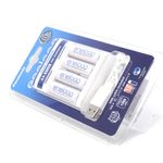 Incarcator USB Panasonic eneloop BQ-CC61USB incl. 4x AA eneloop 1,9Ah & cablu micro USB fotografia produsului View 2 S