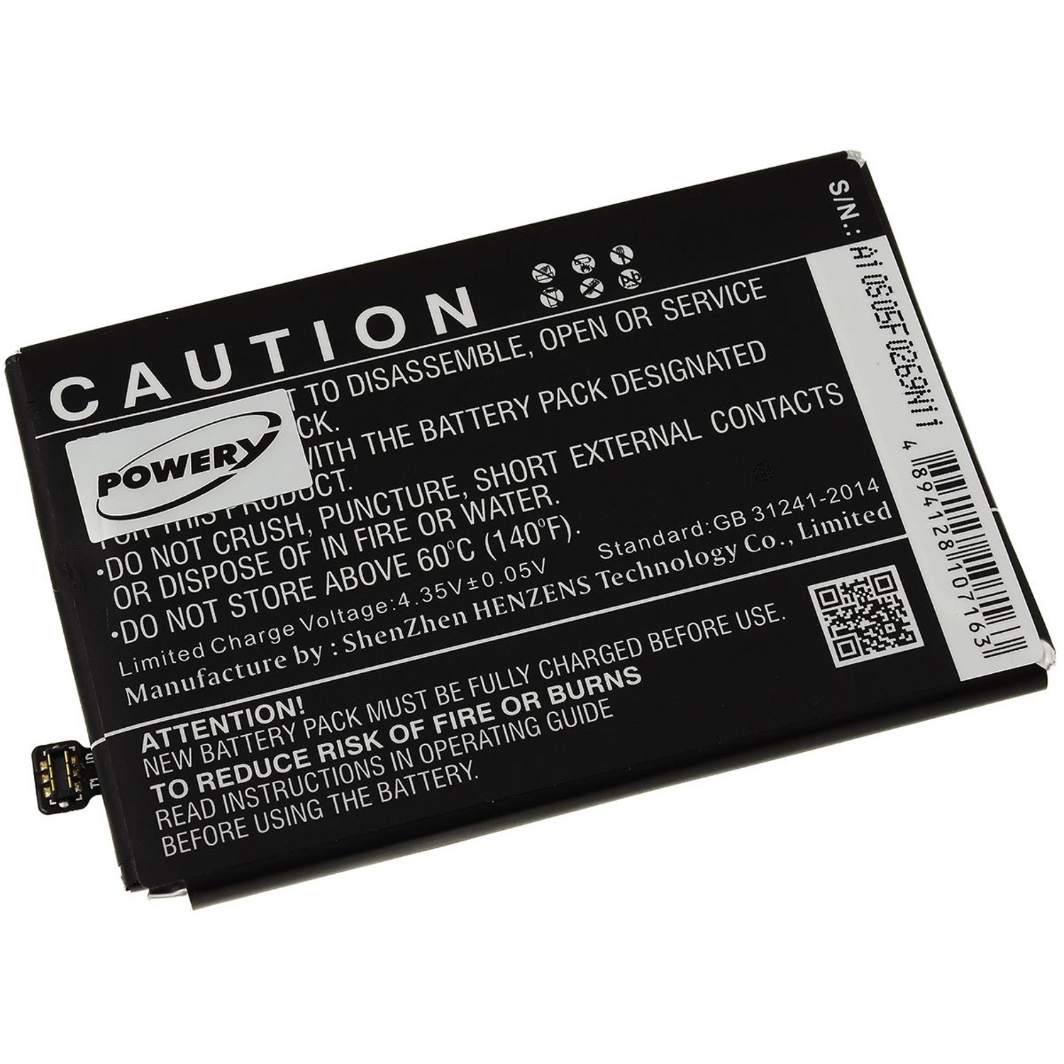 Acumulator compatibil OnePlus 2 / A2005 / model BLP597 fotografia produsului