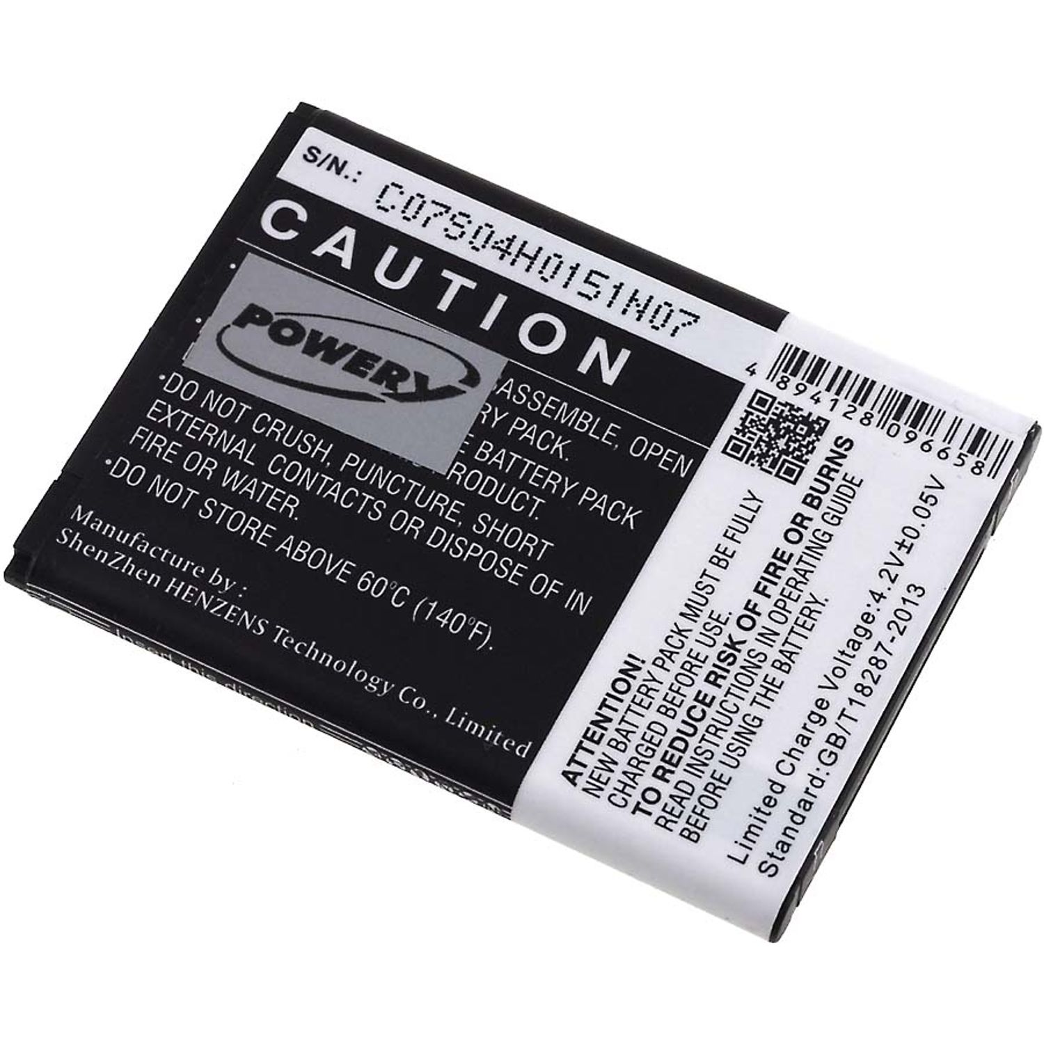 Acumulator compatibil Acer Liquid Z200 / model BAT-311 fotografia produsului View 2 L