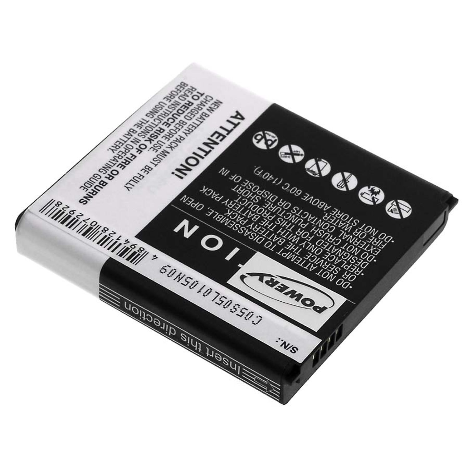 Acumulator compatibil Samsung GT-I9500 / model B600BE 5200mAh albastru fotografia produsului View 2 L