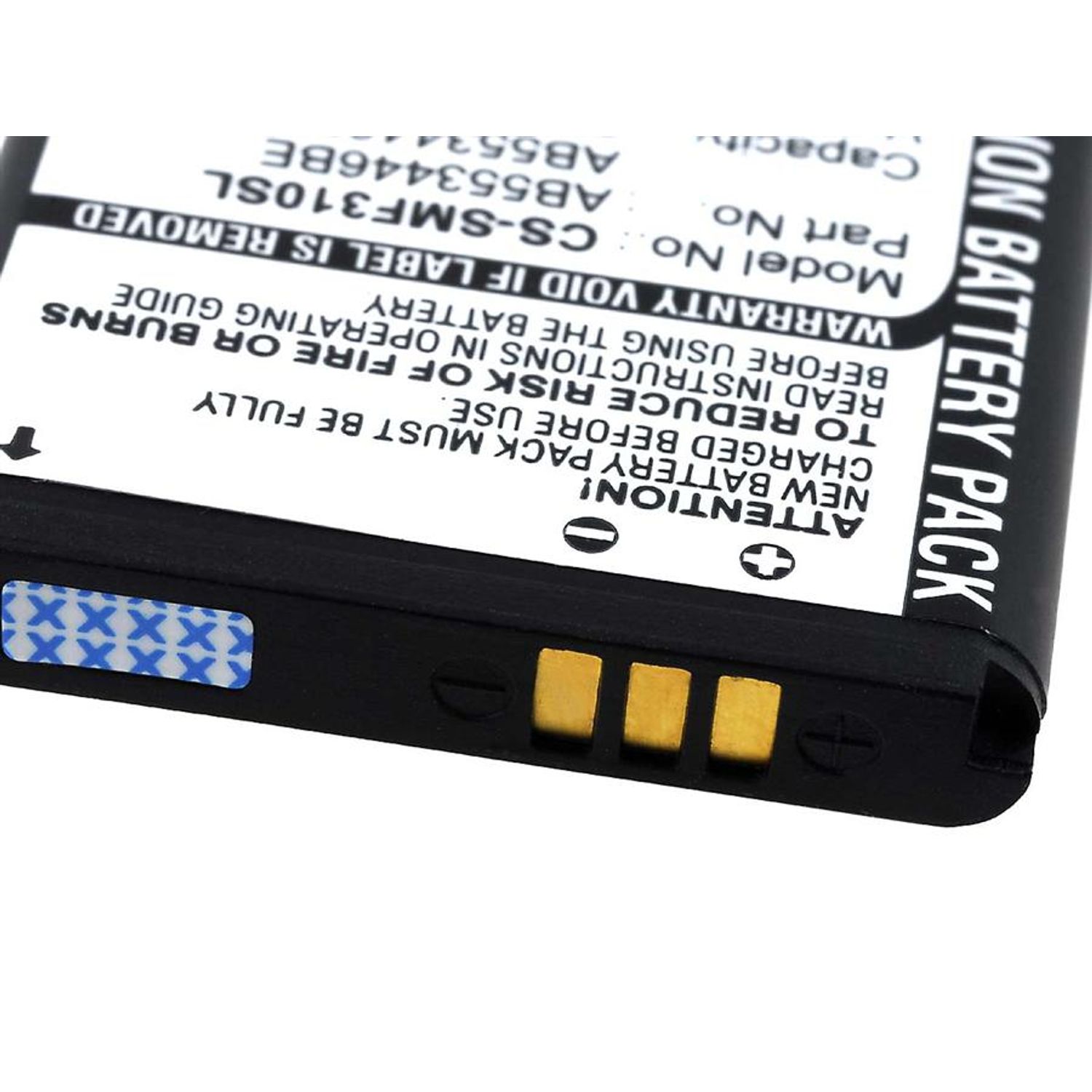 Acumulator compatibil Samsung SGH-F310 / model AB553446BE fotografia produsului View 3 L