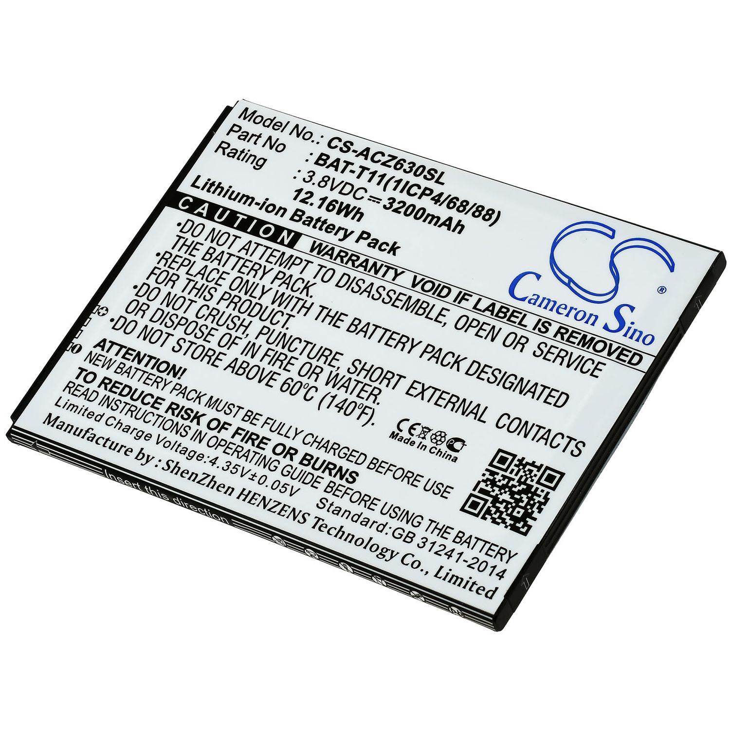 Acumulator compatibil Acer Liquid Z630 / model BATT-T11 fotografia produsului View 3 L