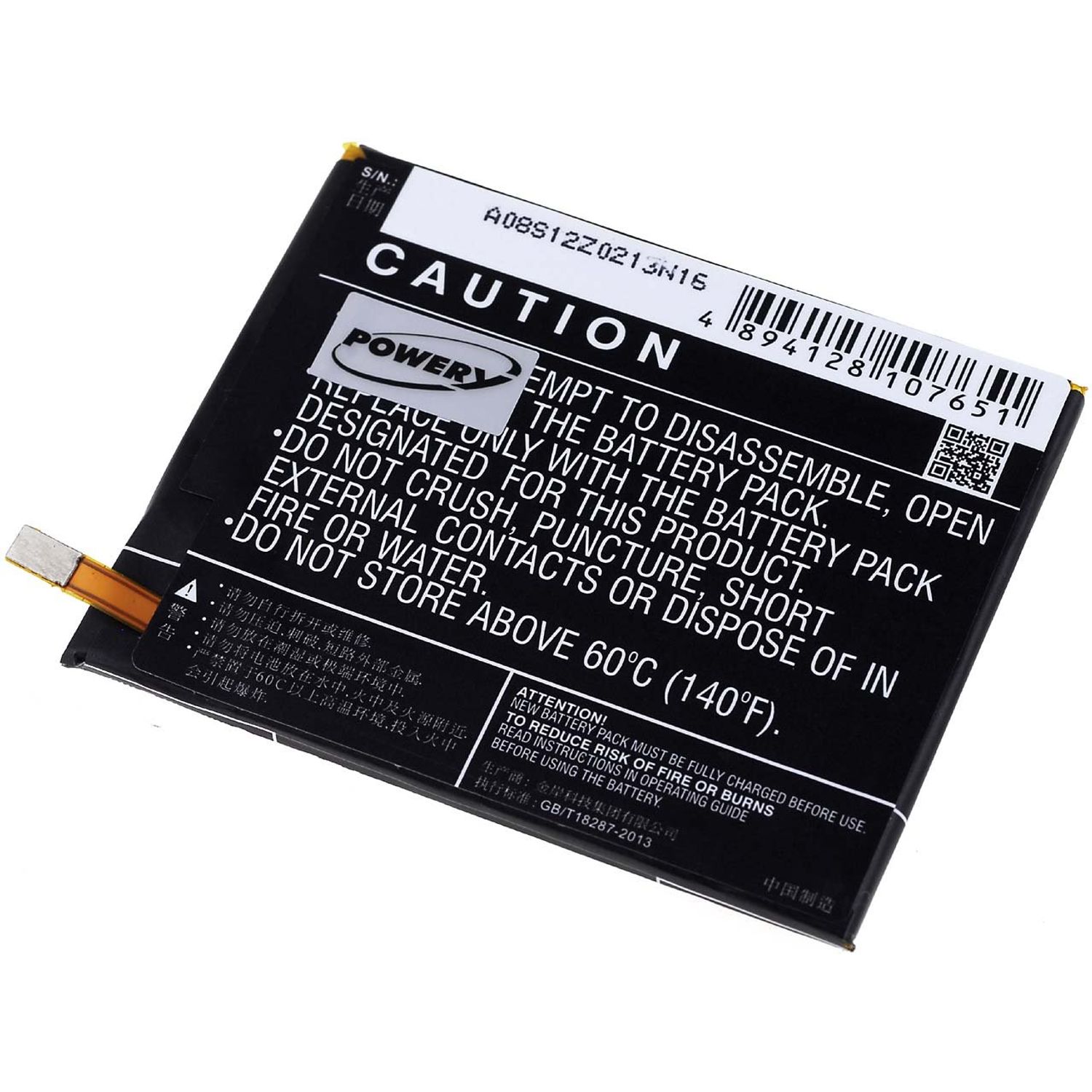 Acumulator compatibil Huawei Honor 5X / model HB396481EBC fotografia produsului View 2 L