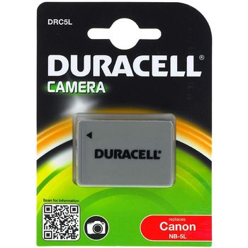Acumulator Duracell DRC5L original Canon model NB-5L Duracell imagine noua 2022