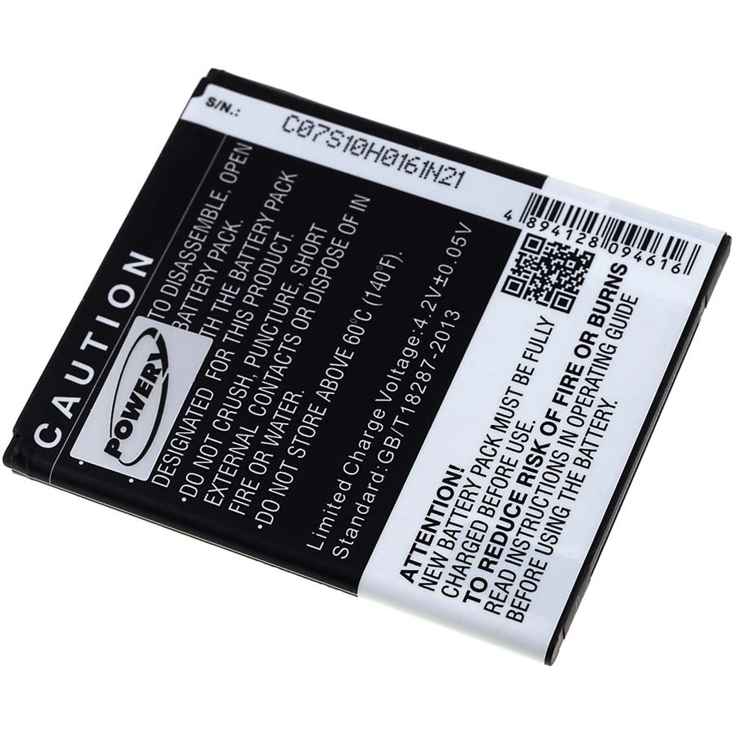 Acumulator compatibil Explay Tking K1391 / Wiko Cink King / model CINK FIVE fotografia produsului View 2 L