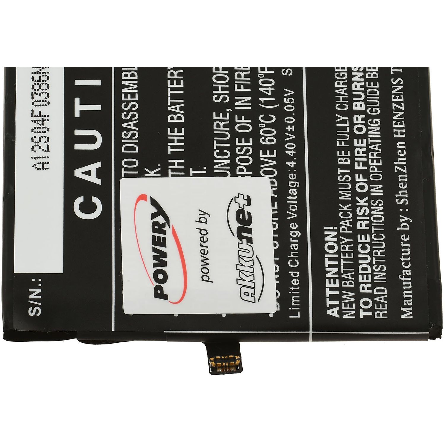 Acumulator compatibil Xiaomi Redmi Go, M1903C3GH, model BN3A fotografia produsului View 3 L