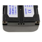 Acumulator compatibil Panasonic VW-VBD1 fotografia produsului View 3 S