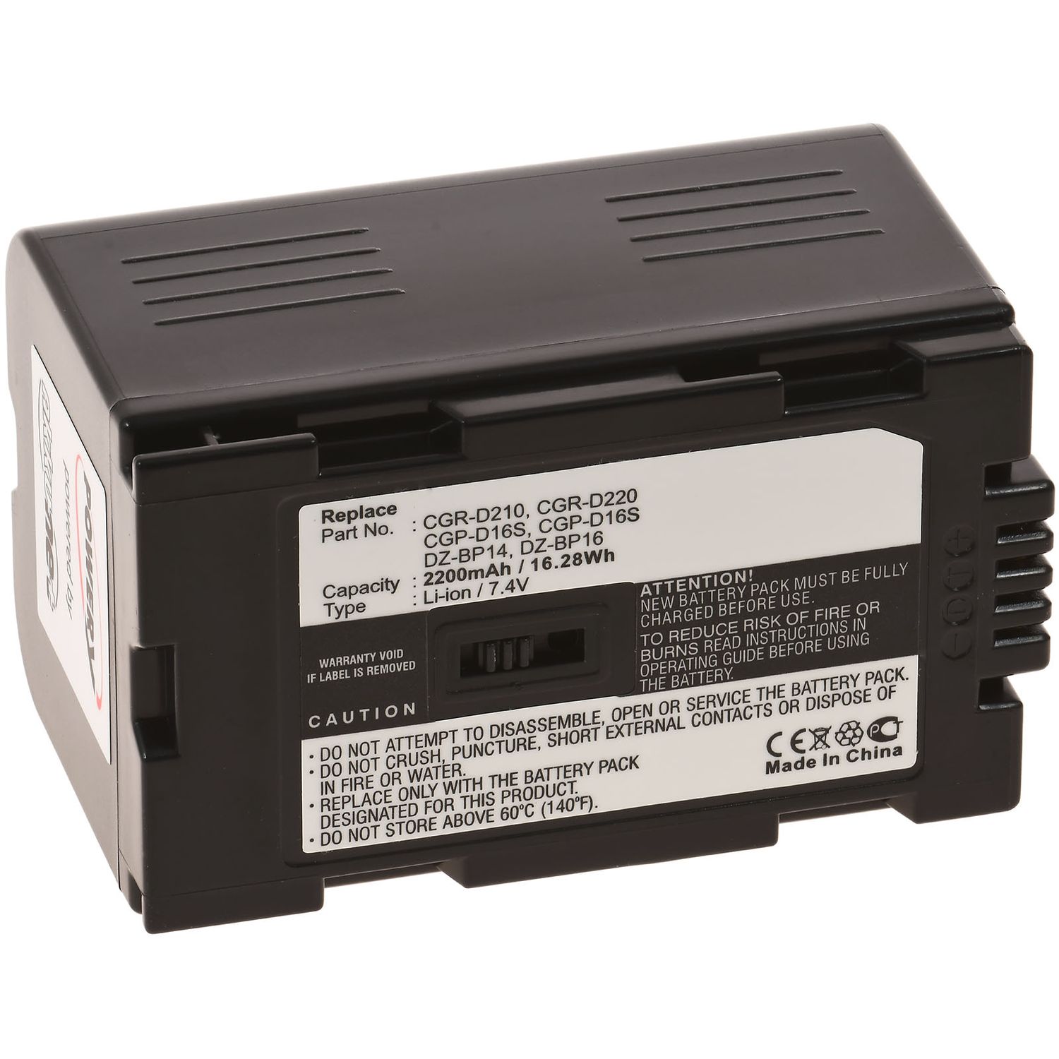 Acumulator compatibil Panasonic CGR-D220 fotografia produsului