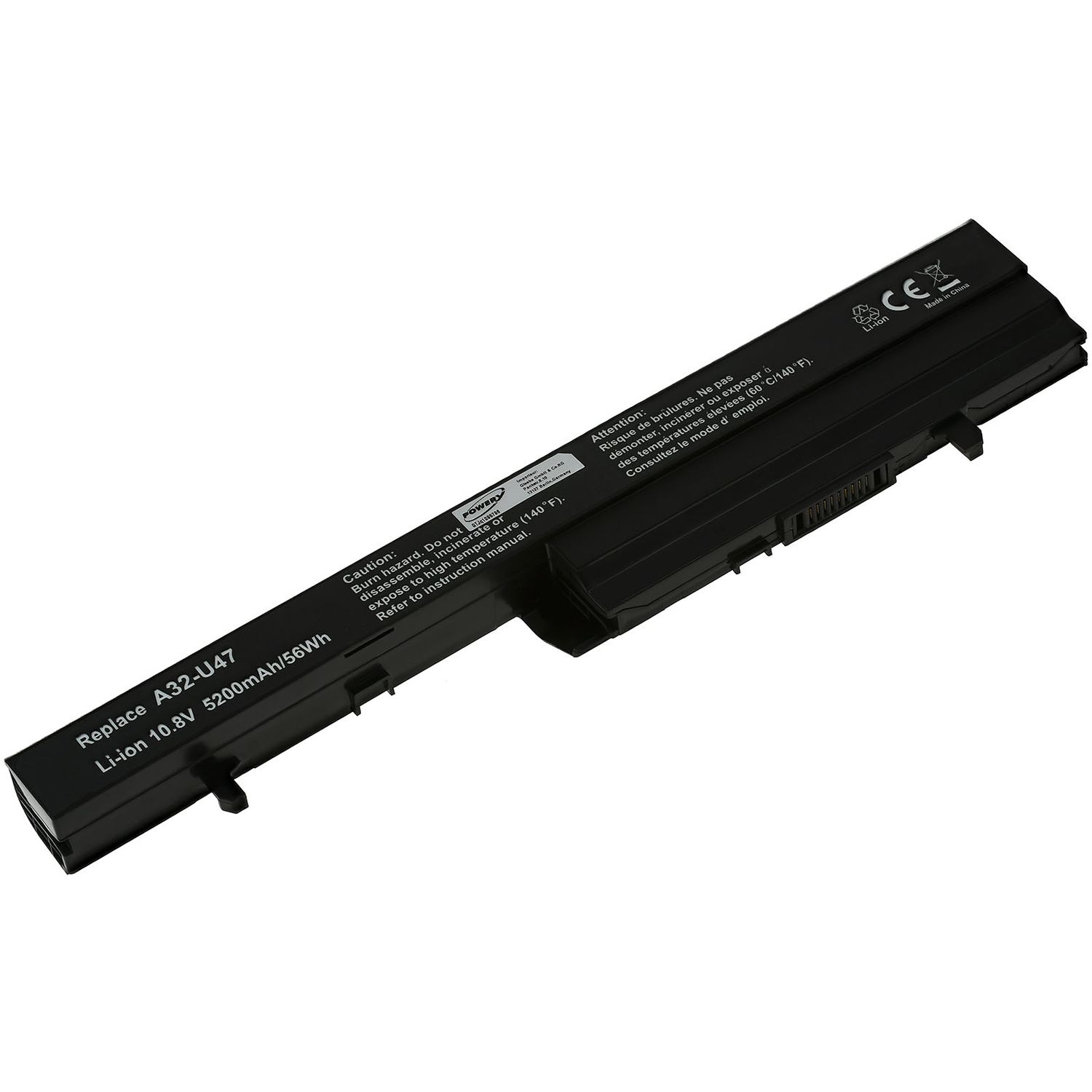 Acumulator compatibil Asus Q400 / R 404 / U47A / model A32-U47 fotografia produsului