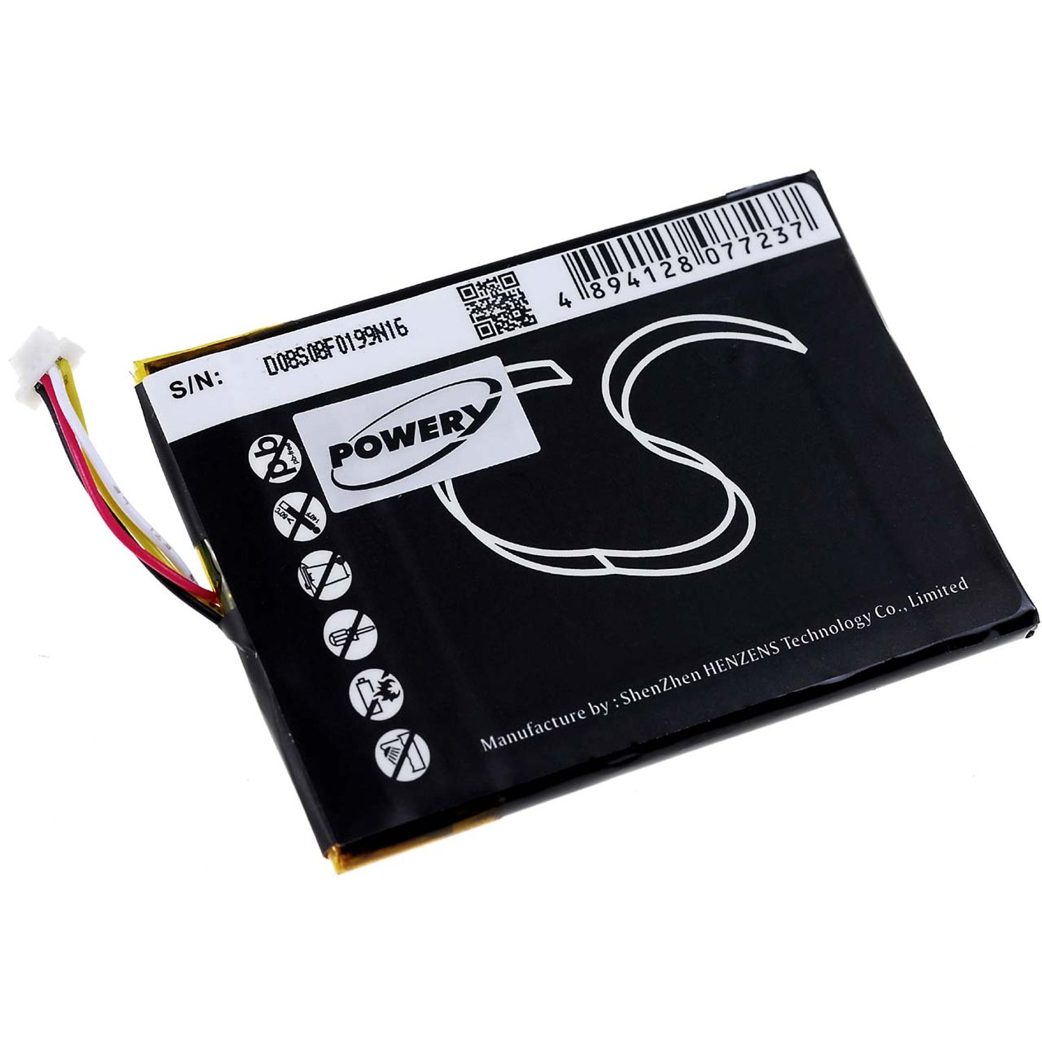 Acumulator compatibil SkyGolf SkyCaddie SGX / model ENCPT505068HT fotografia produsului