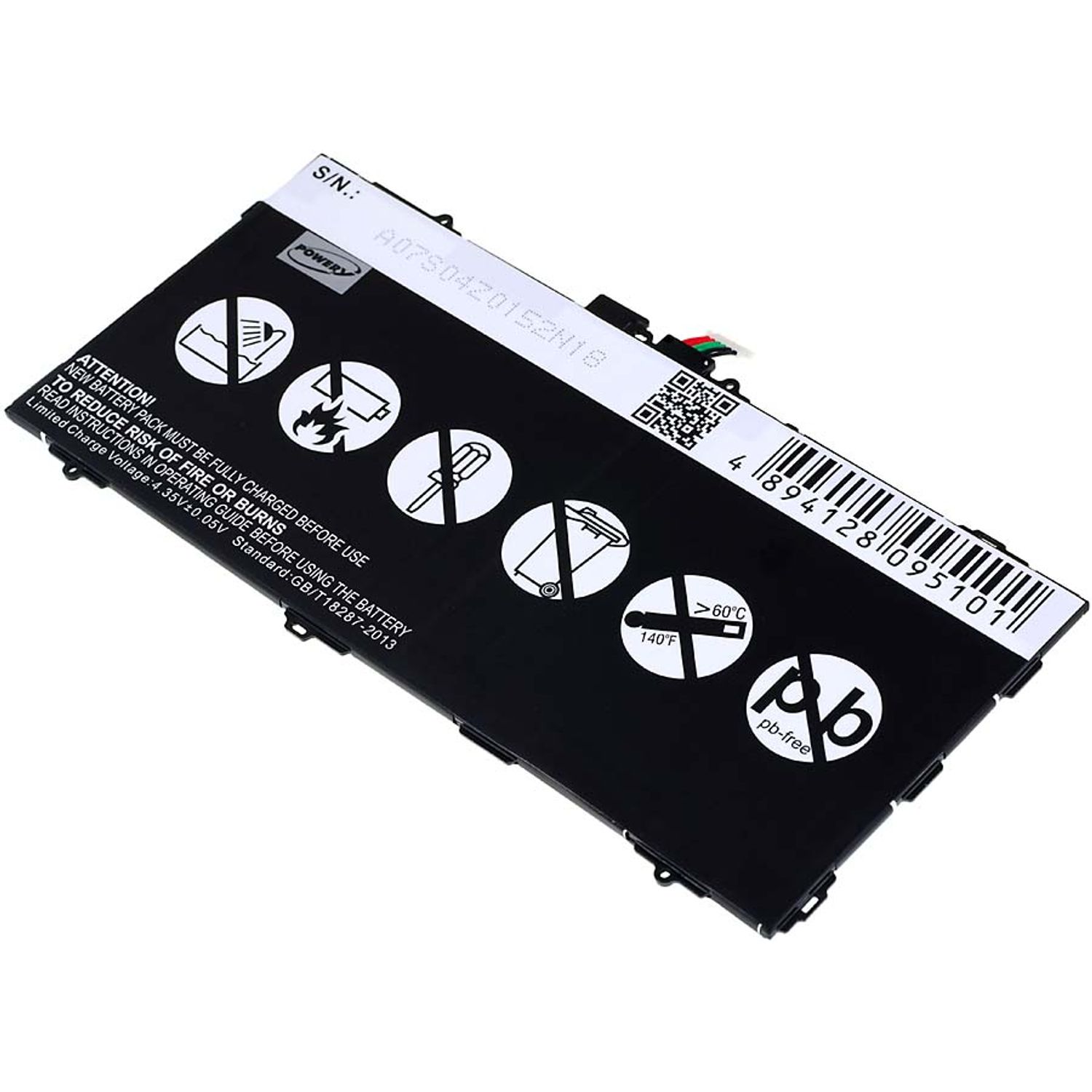 Acumulator compatibil Samsung Galaxy Tab S 10.5 / SM-T800 WiFi / model EB-BT800FBC fotografia produsului View 2 L