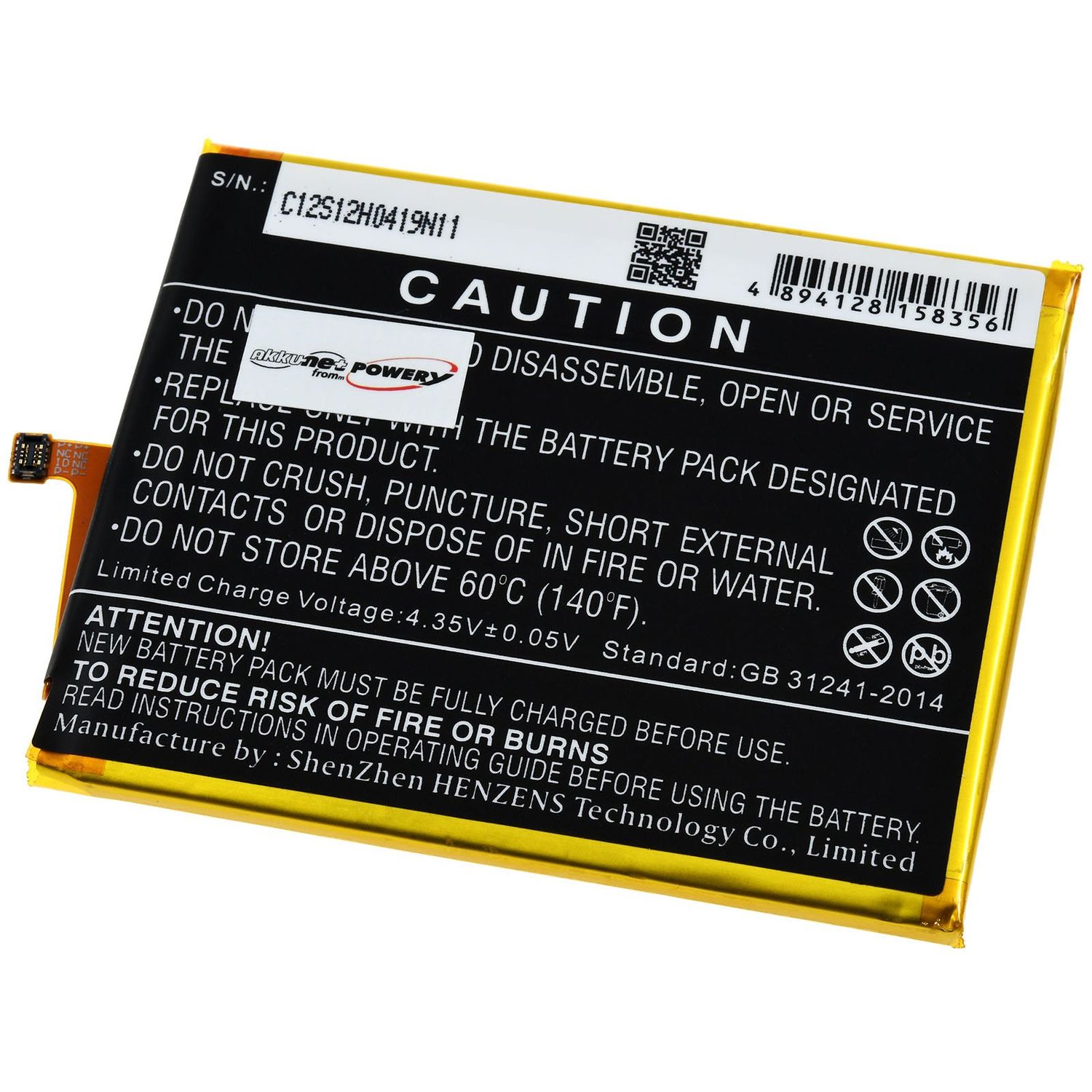 Acumulator compatibil Motorola One Fusion Plus, XT2067, model LG50 fotografia produsului View 2 L