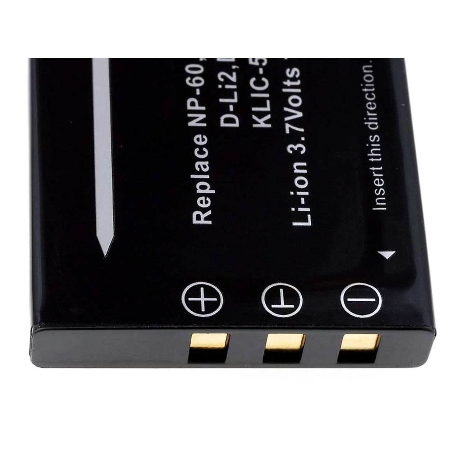 Acumulator compatibil Fuji NP-60/ Pentax D-Li2 fotografia produsului View 3 L