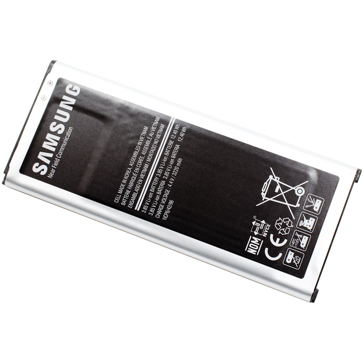 Acumulator original Samsung Galaxy Note 4 / SM-N910 / model EB-BN910BBE fotografia produsului View 2 L